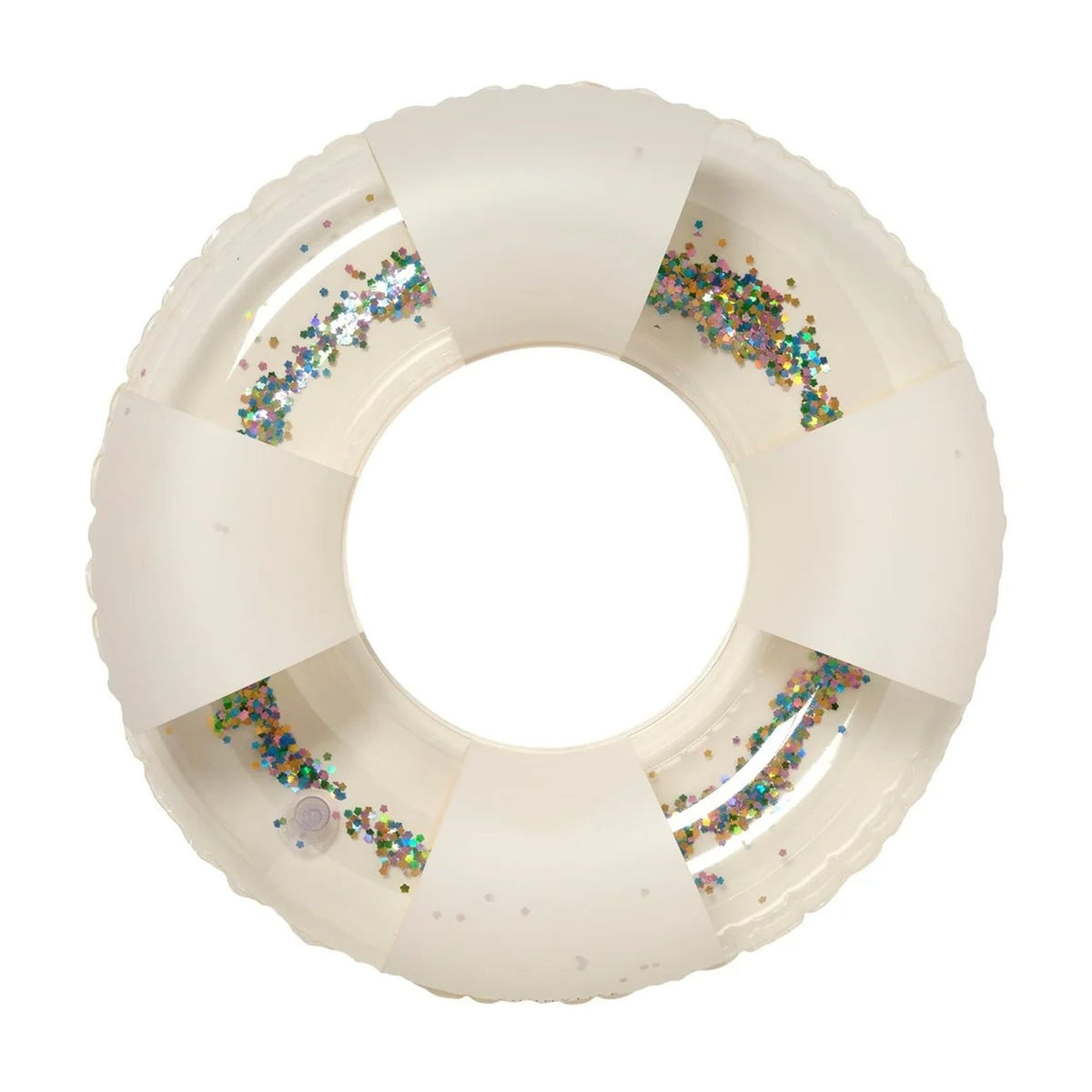 Mini Tube Pool Ring - Cotton Candy Stripe