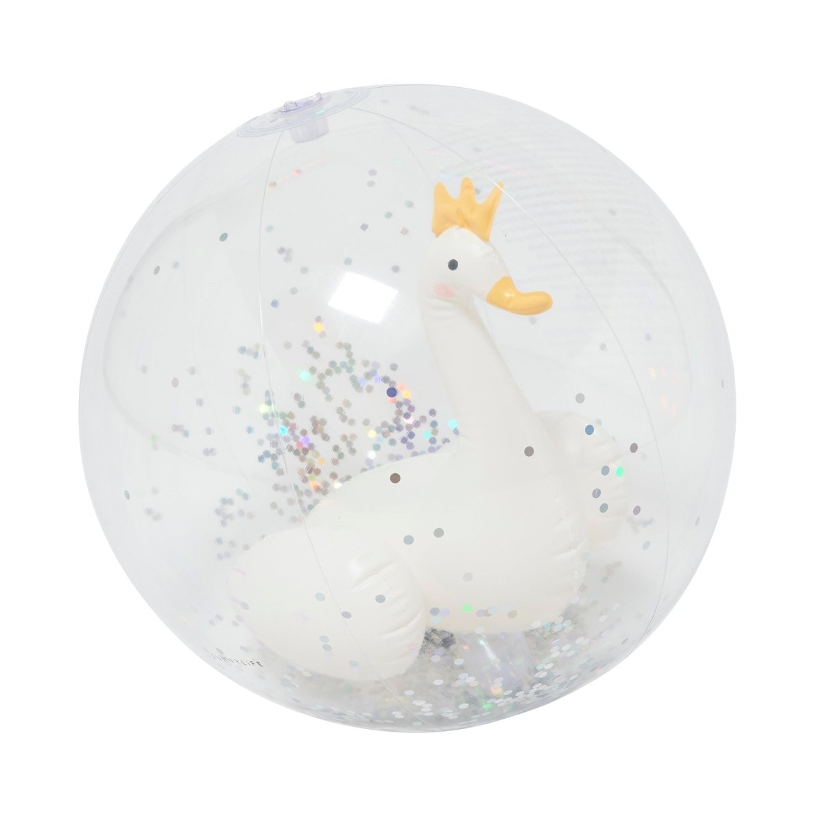 3D Inflatable Beach Ball - Princess Swan - SUNNYLiFE US