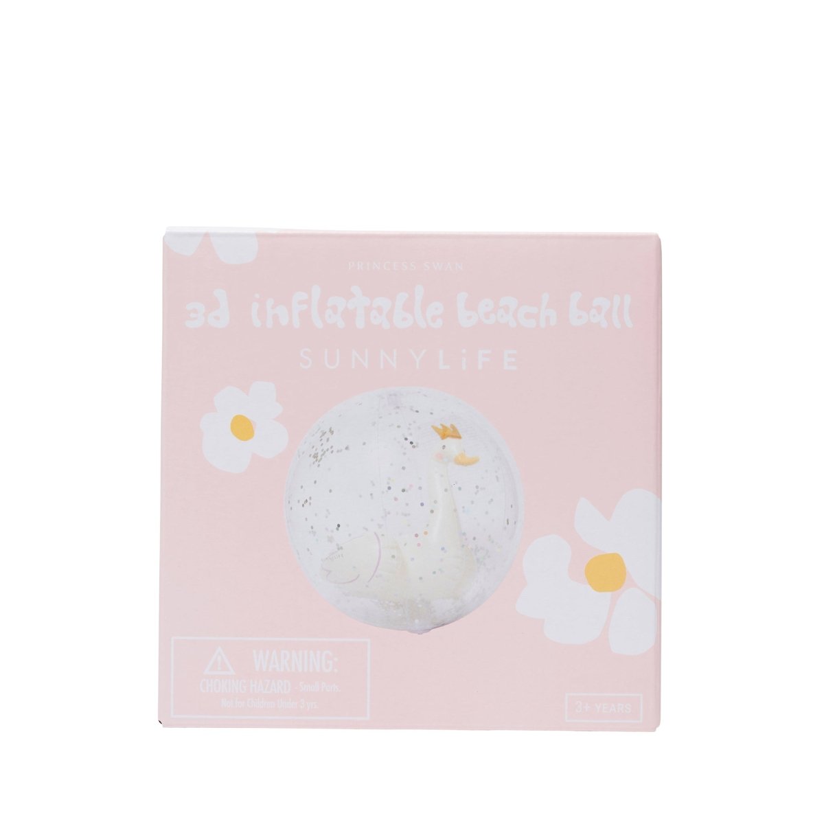 3D Inflatable Beach Ball - Princess Swan - SUNNYLiFE US