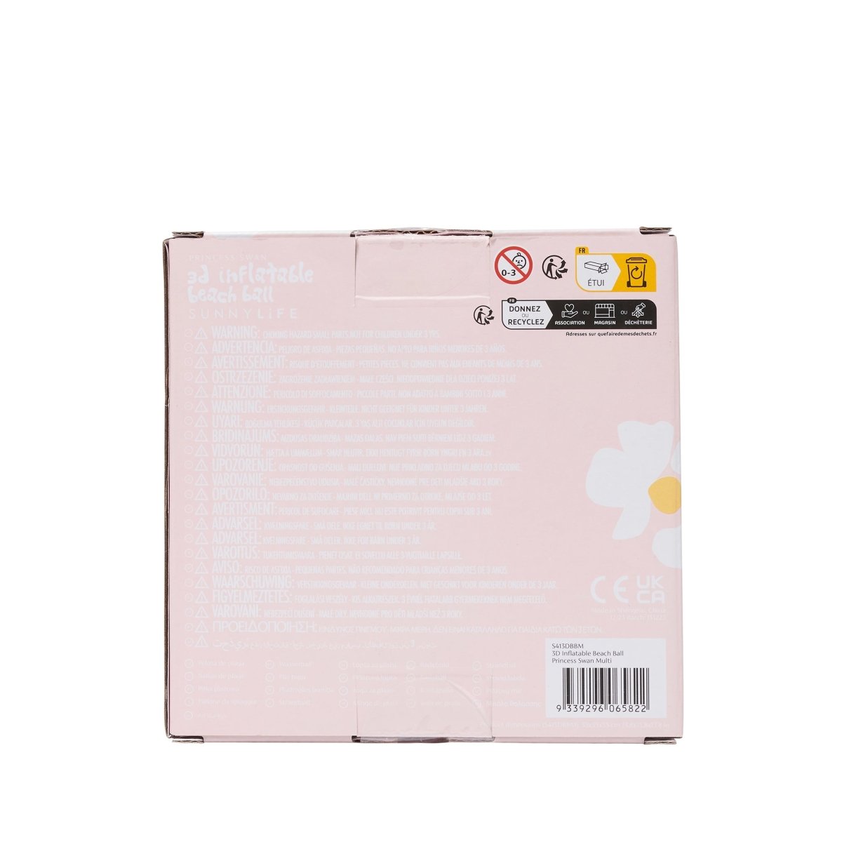 3D Inflatable Beach Ball - Princess Swan - SUNNYLiFE US