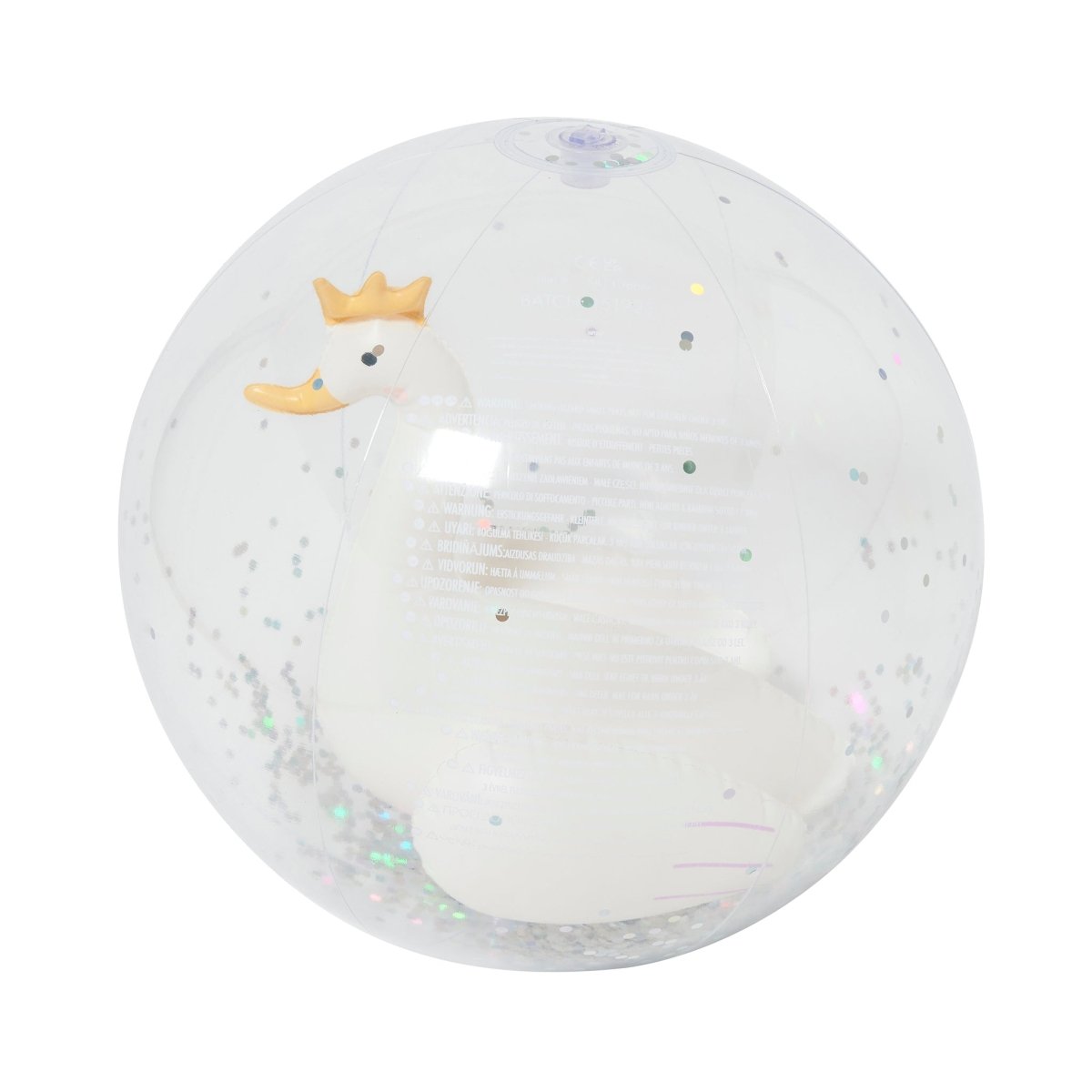 3D Inflatable Beach Ball - Princess Swan - SUNNYLiFE US