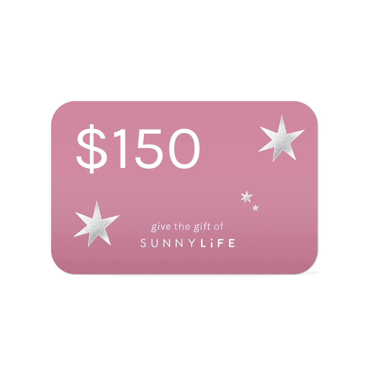 $150 Online E-Gift Card | Sunnylife