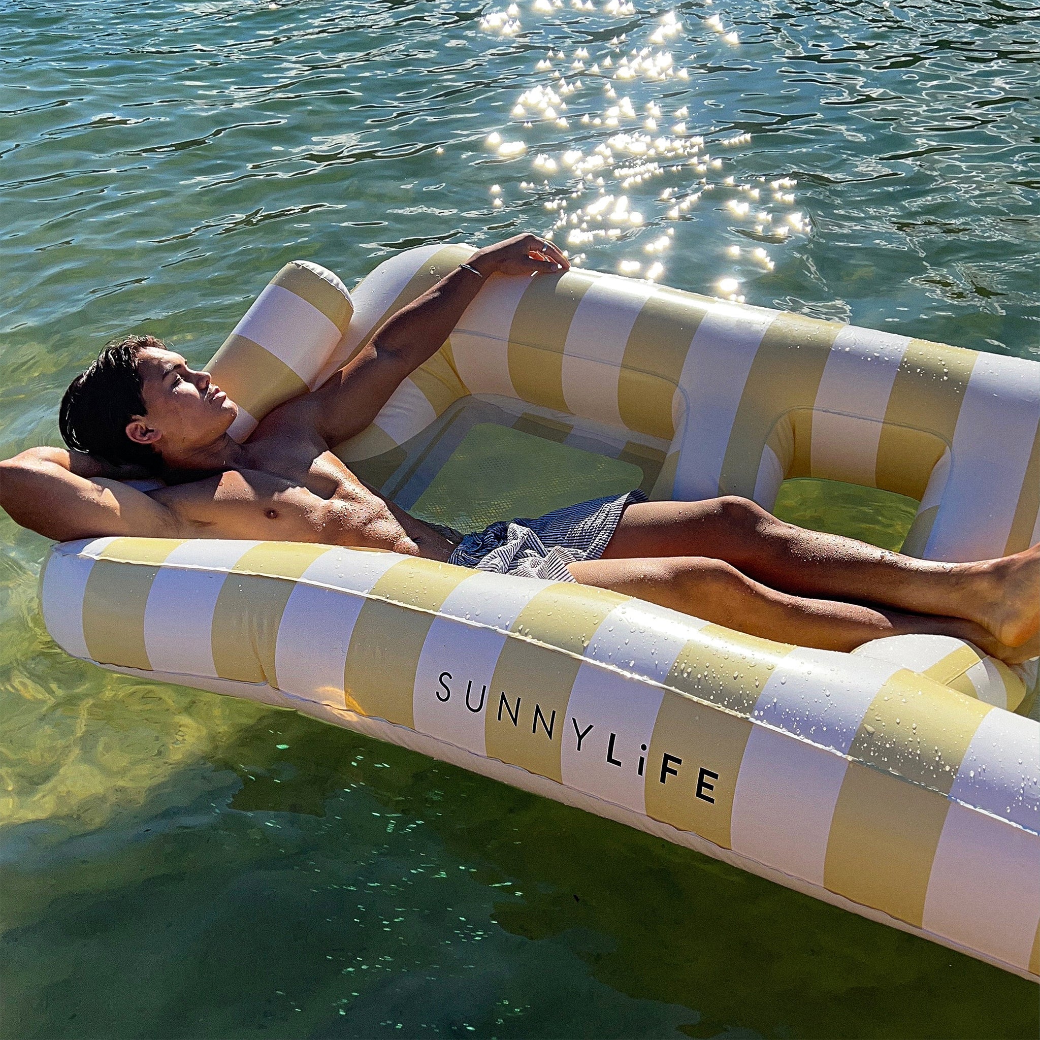 Twin Hammock - Mustard Stripe