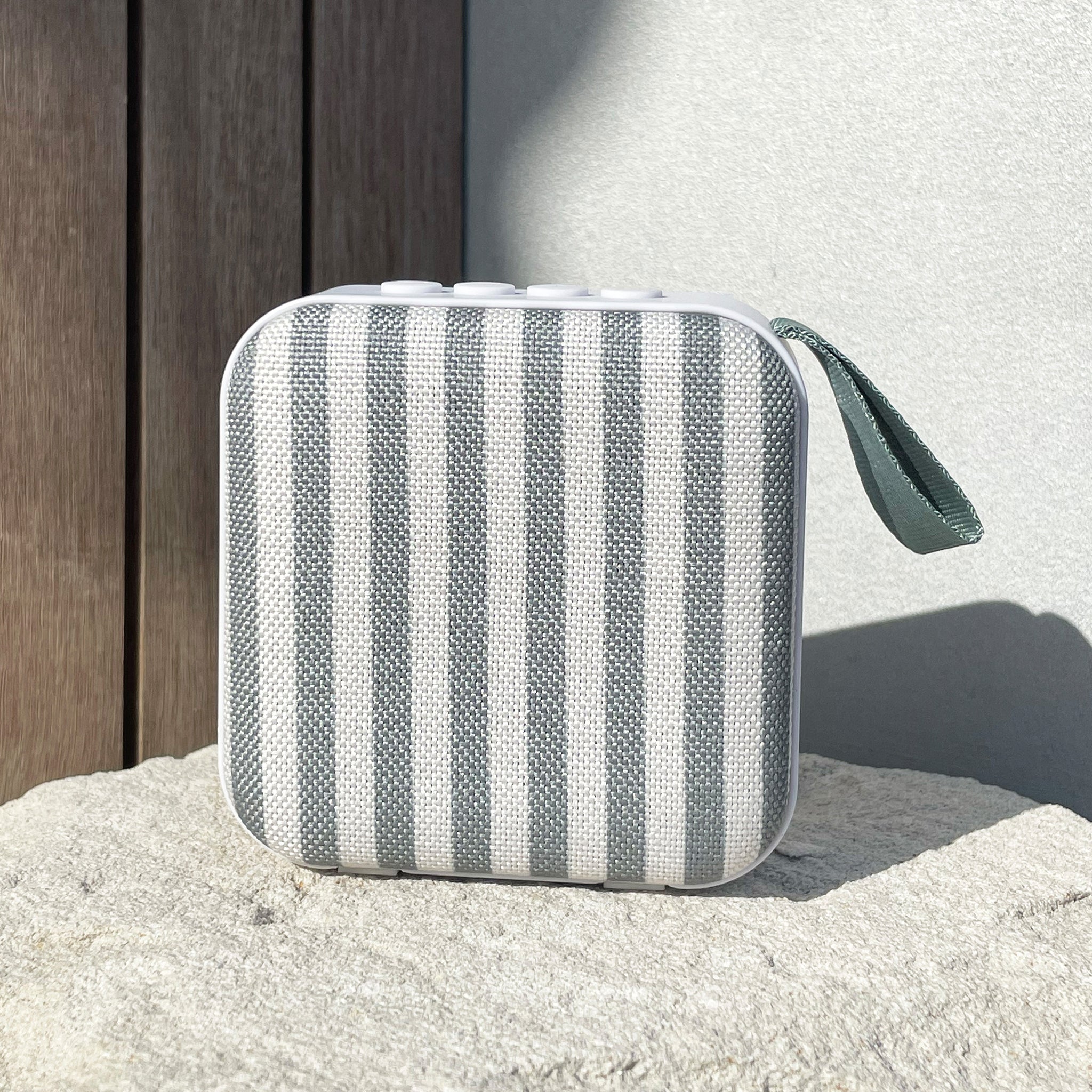 Beach Speaker - The Vacay Olive Stripe