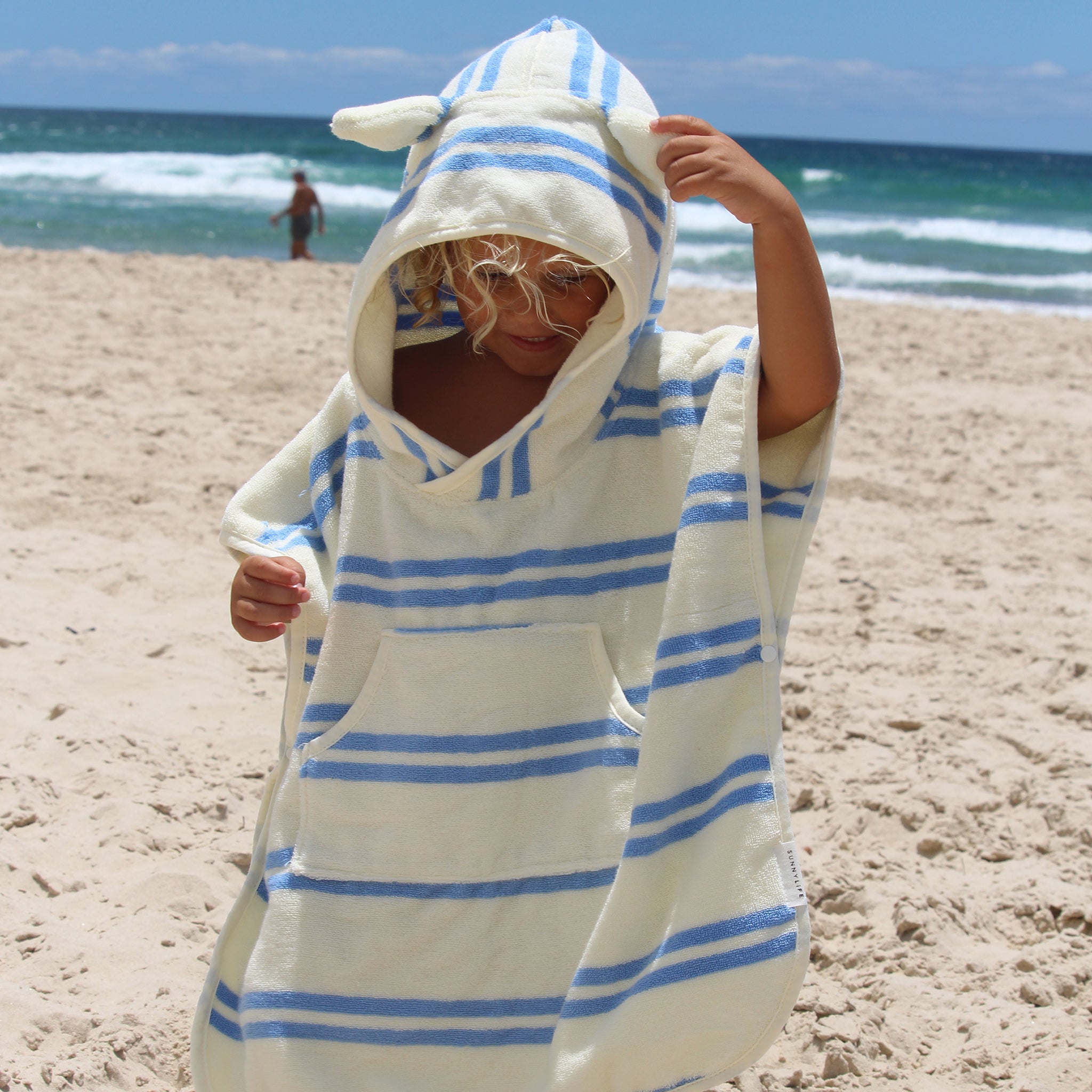 Kids Character Hooded Towel - Sammy the Seagull
