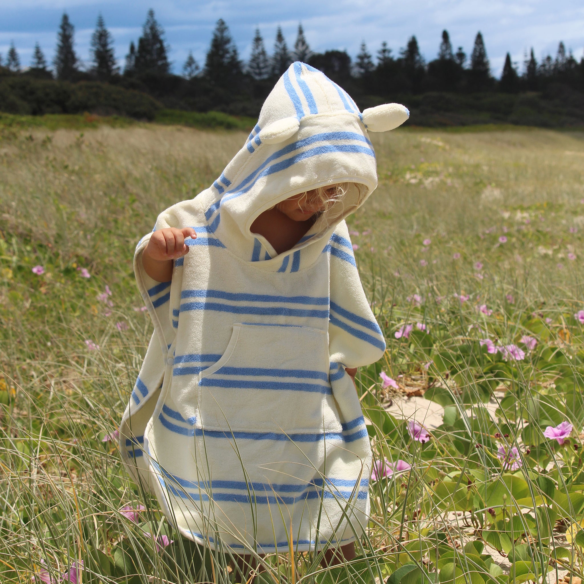 Kids Character Hooded Towel - Sammy the Seagull