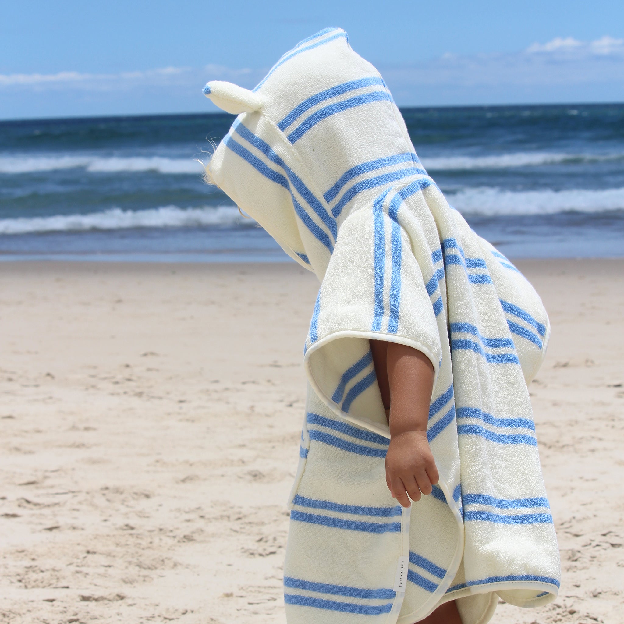 Kids Character Hooded Towel - Sammy the Seagull
