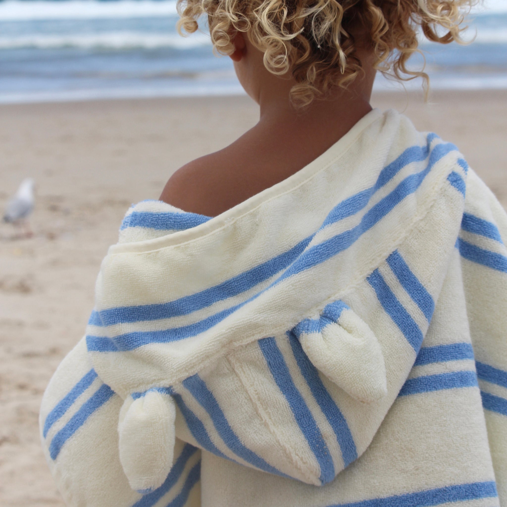 Kids Character Hooded Towel - Sammy the Seagull