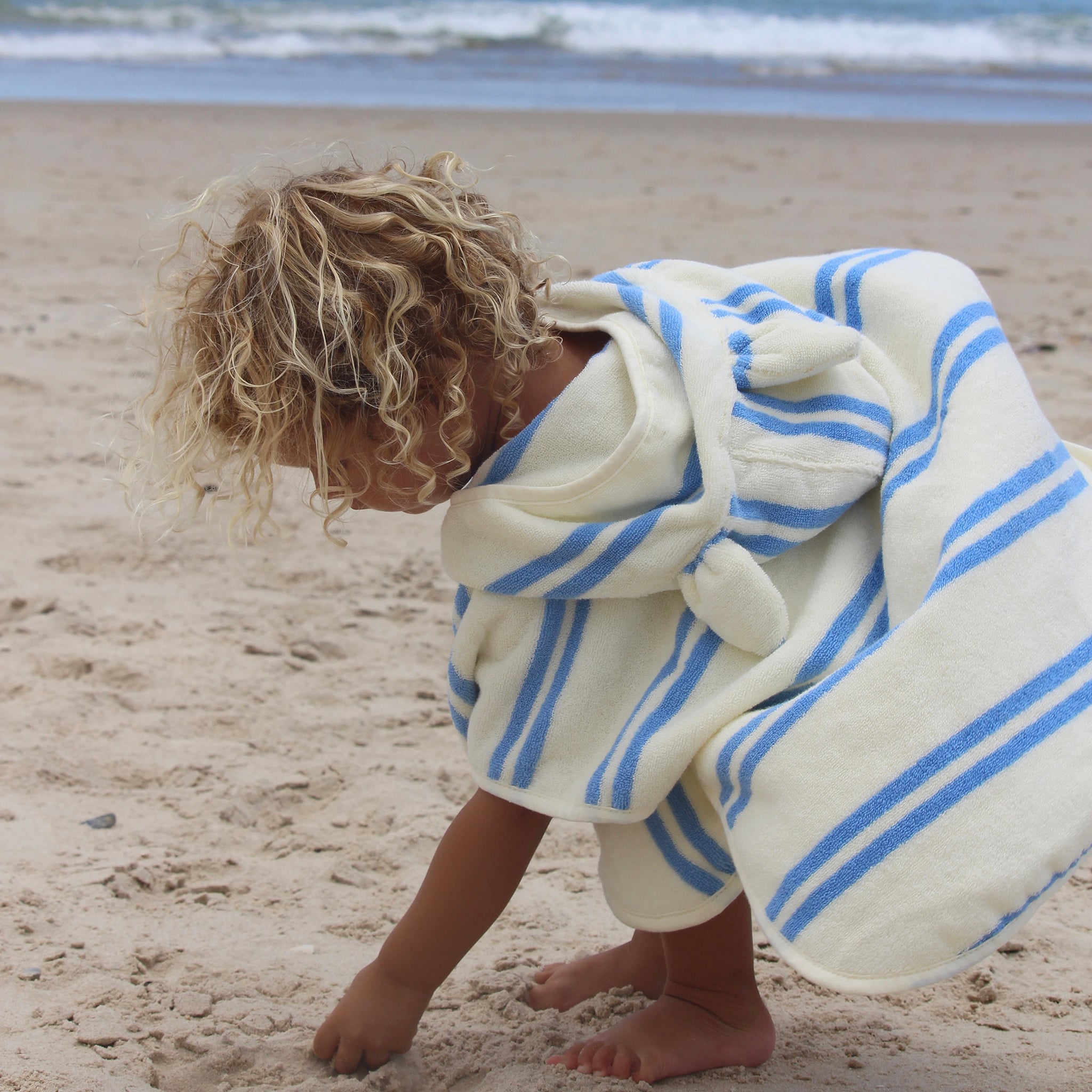 Kids Character Hooded Towel - Sammy the Seagull