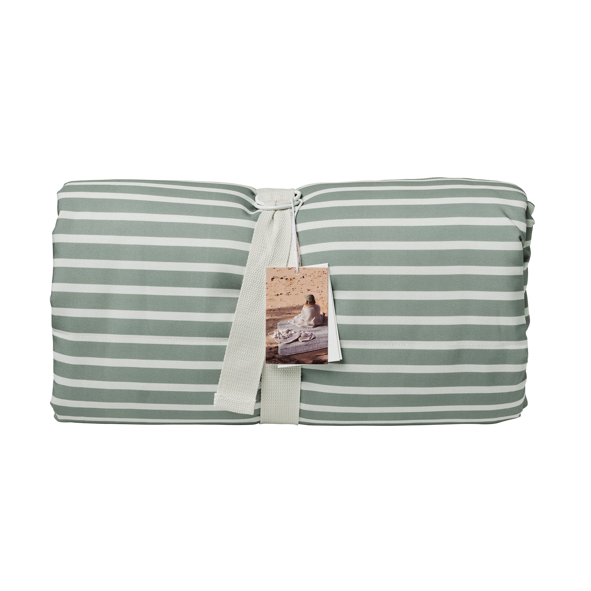 Beach Blanket - Seagrass Stripe