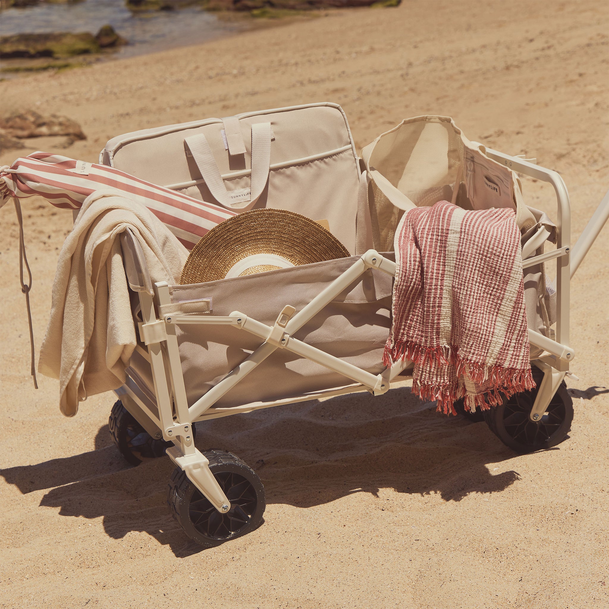 Beach Cart - Oyster
