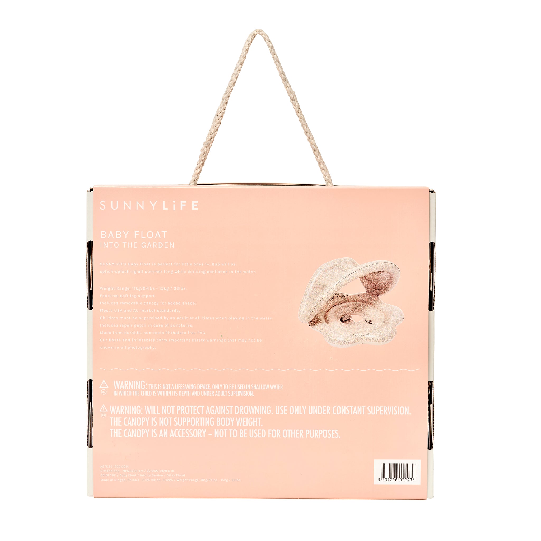 Baby Float - Into the Garden Ditsy Floral