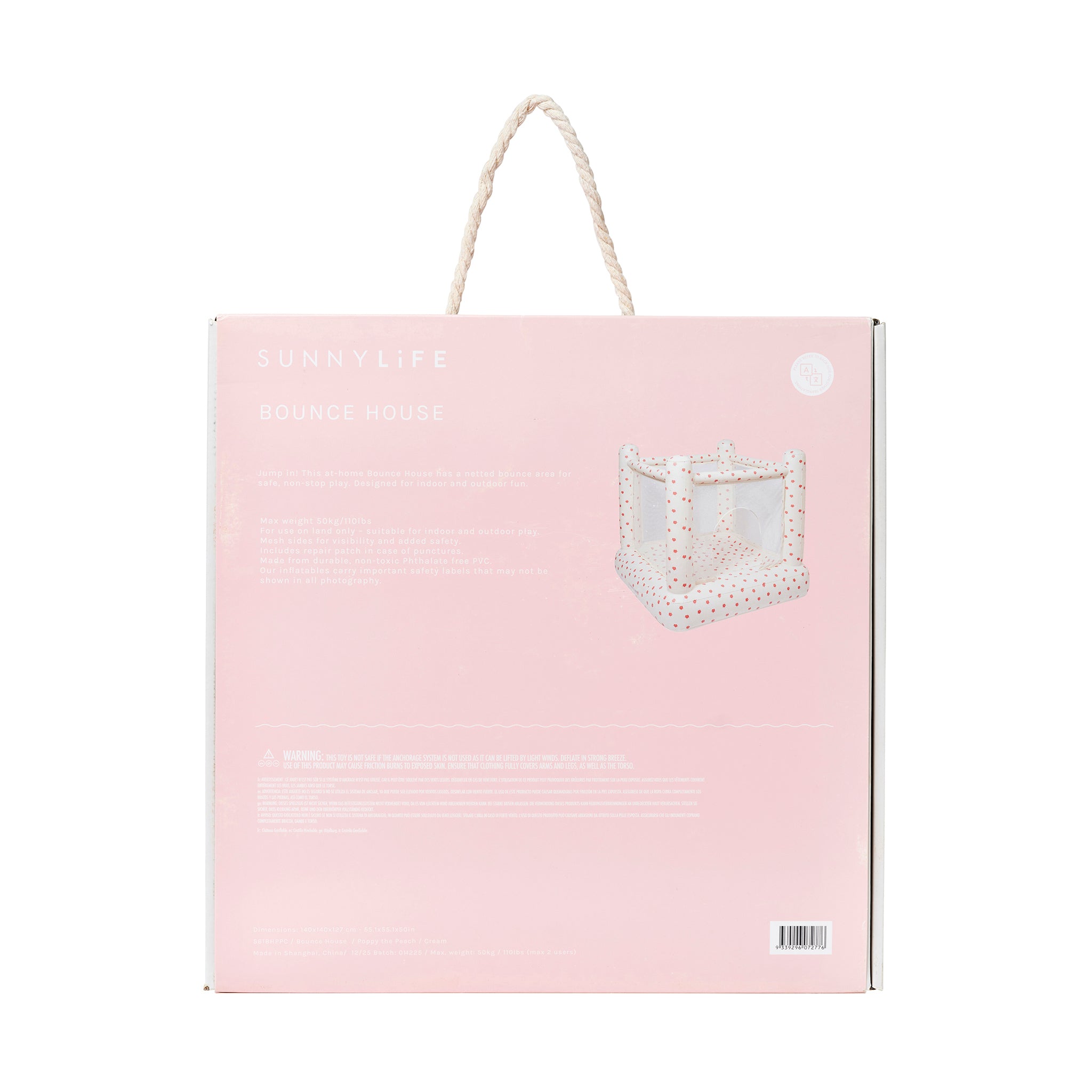 Bounce House - Poppy the Peach Cream