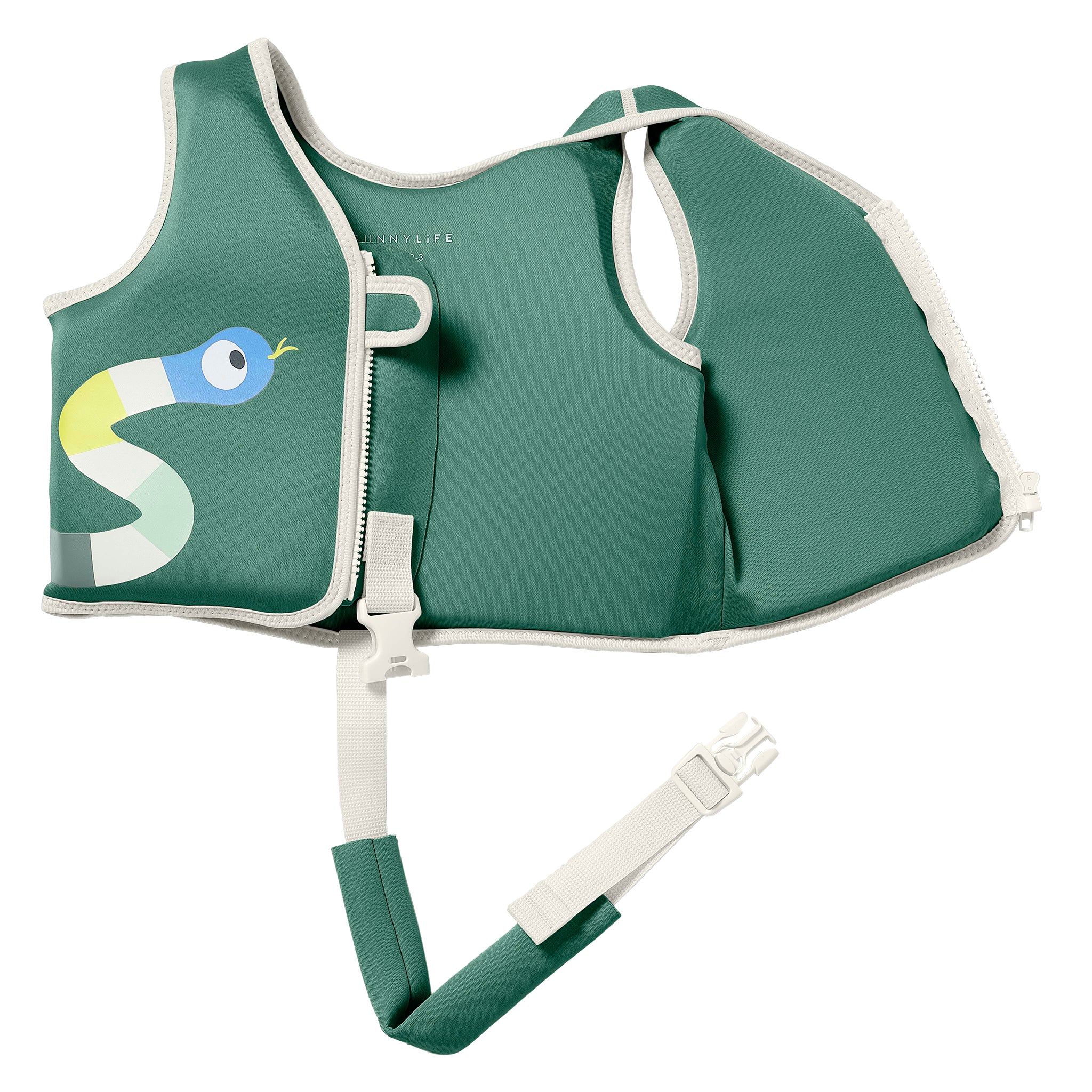 Kids Swim Vest 2-3 - Into the Jungle Green