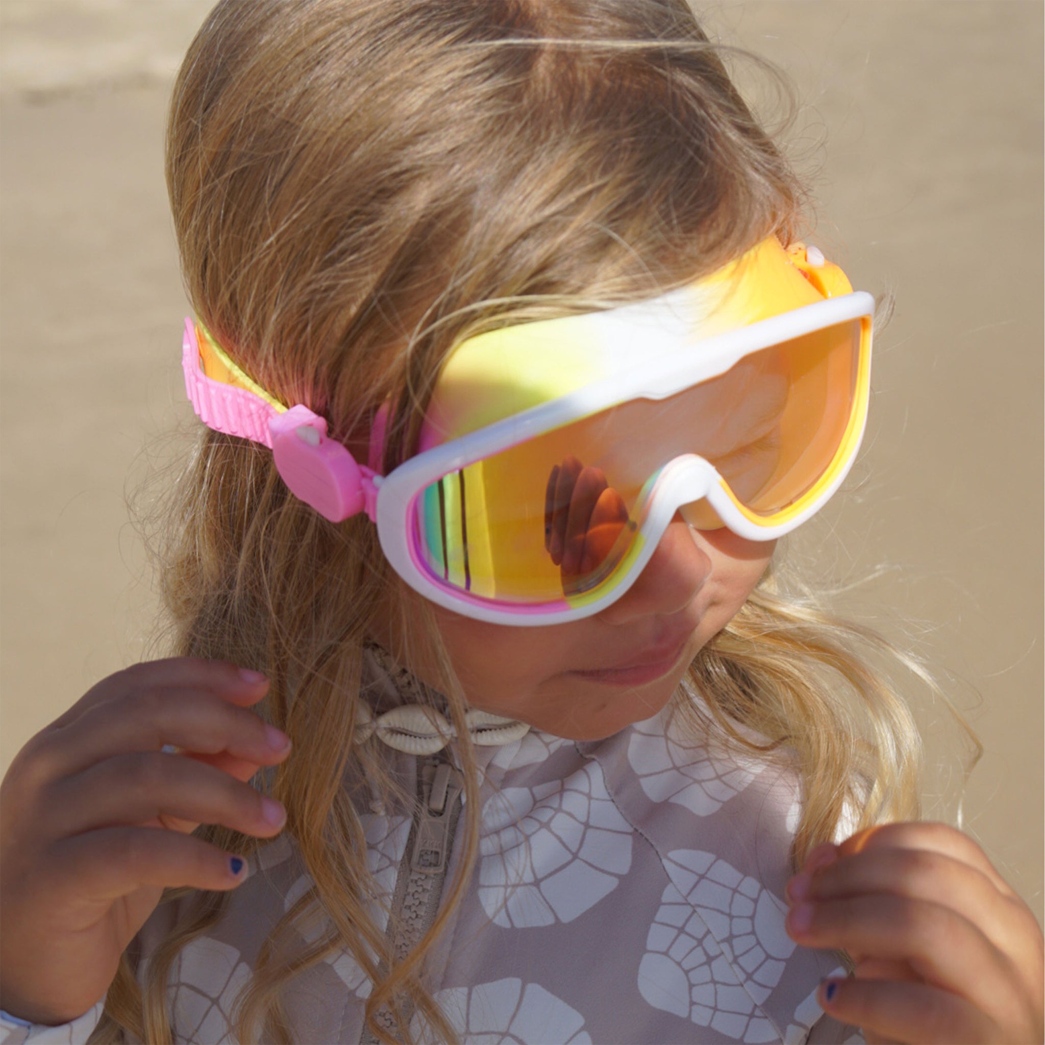 Kids Swim Mask - Poppy the Peach