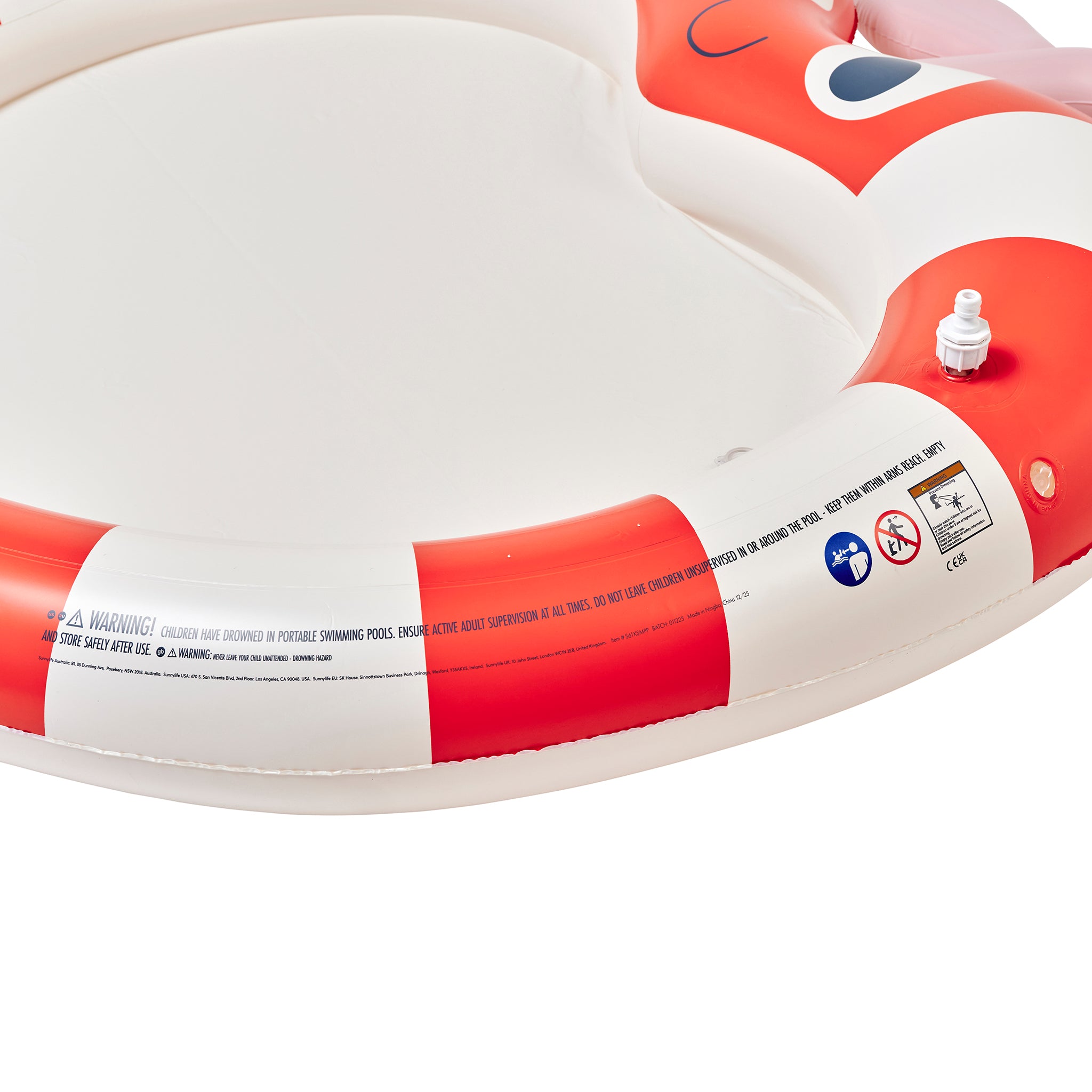 Kids Sprinkler Mat - Poppy the Peach