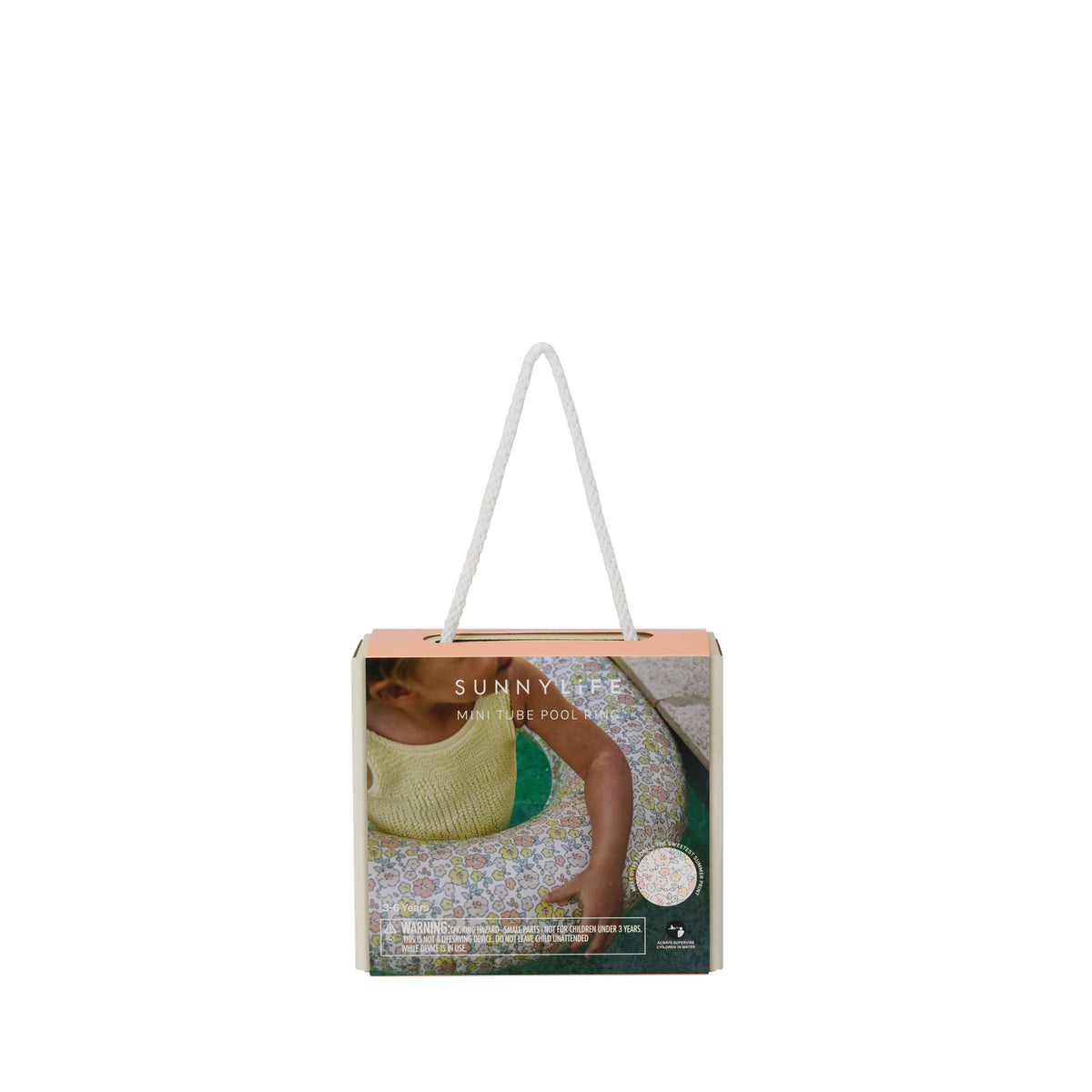 Mini Tube Pool Ring - Into the Garden Ditsy Floral