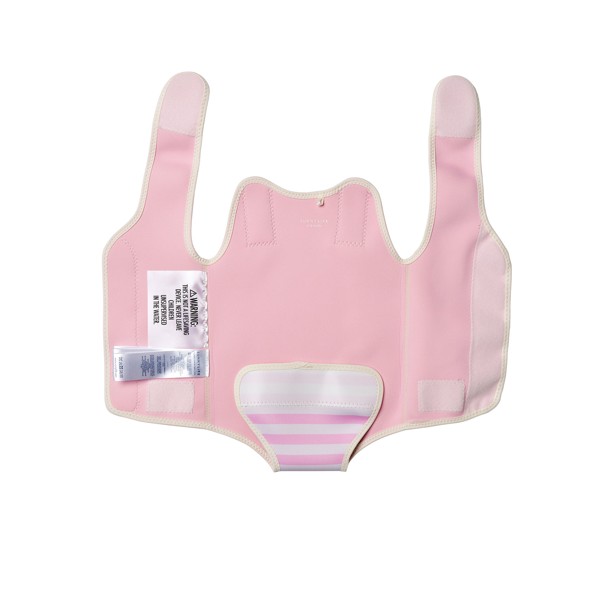 Baby Wetsuit - Poppy the Peach Pink Stripe