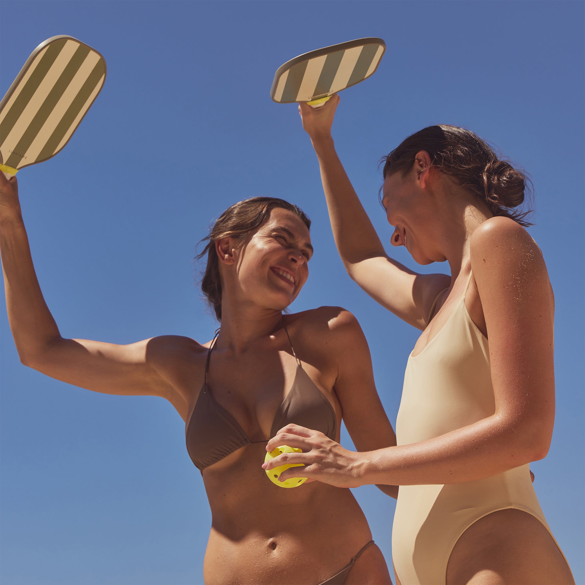 Wooden Pickleball Set - Seagrass Sage