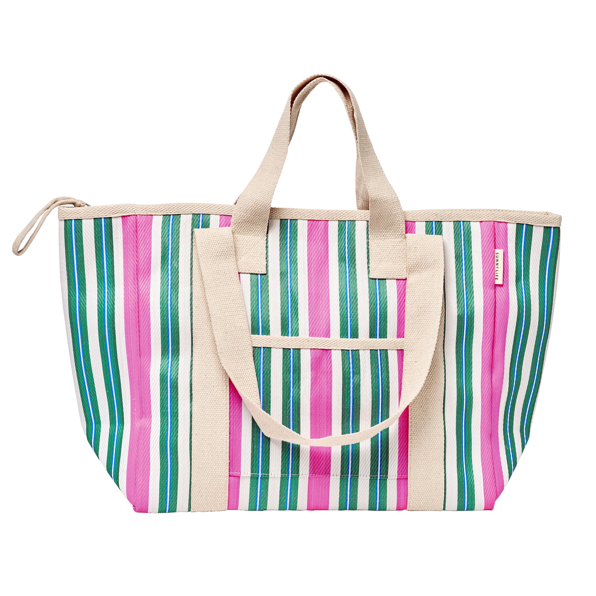 Cooler Tote - Seagrass Green Multi