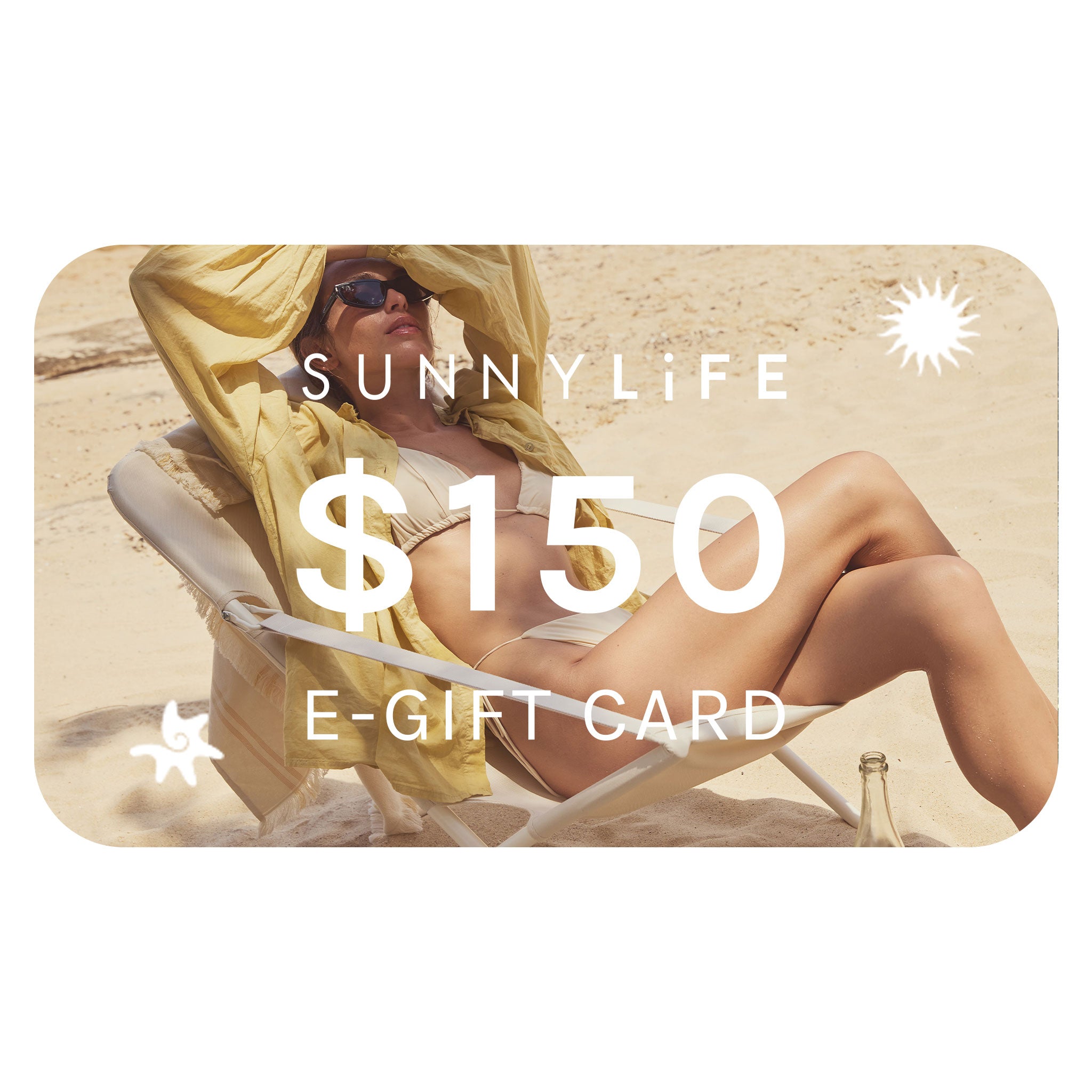 $150 Online E-Gift Card | Sunnylife