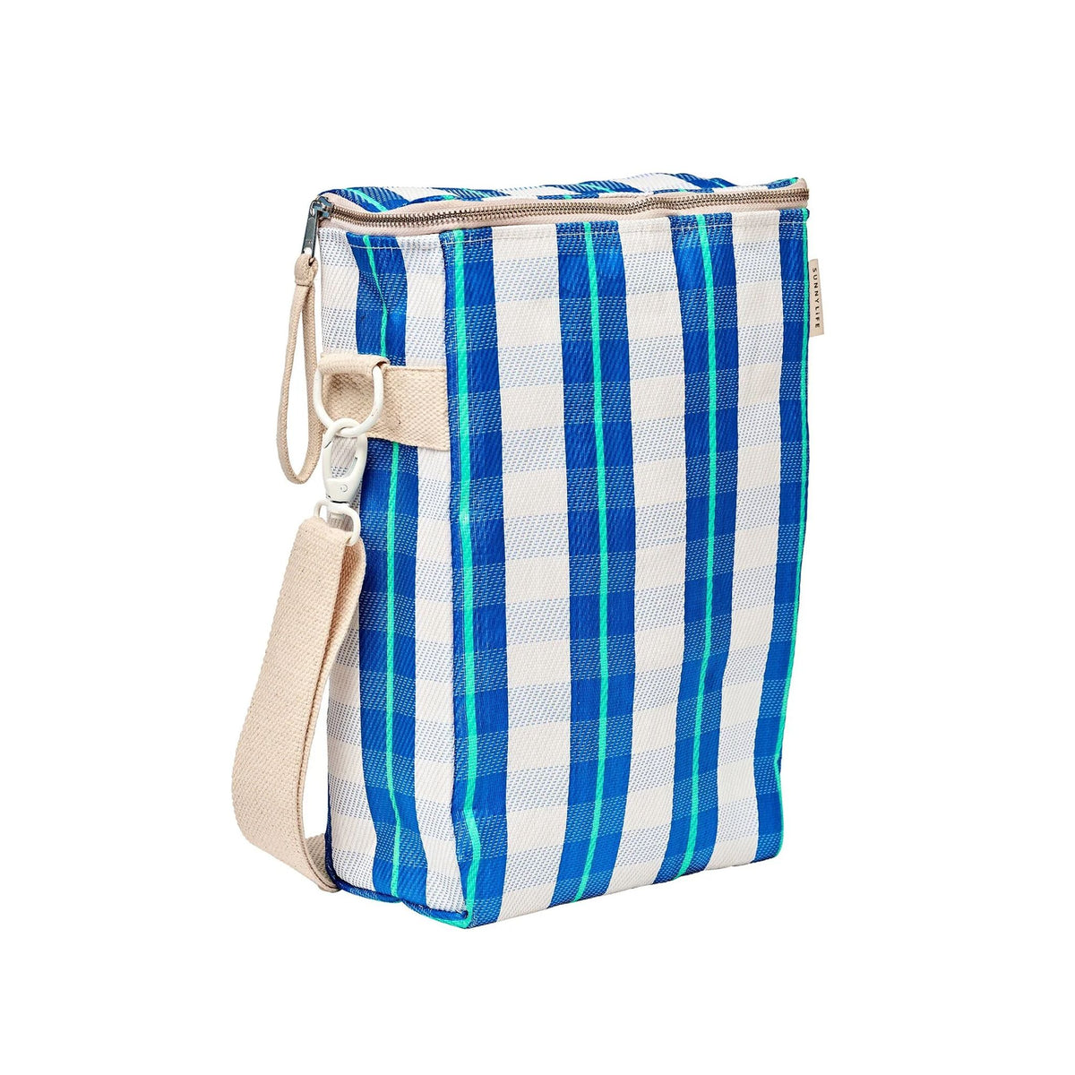 Cooler Drinks Bag - La Mer Blue Neon