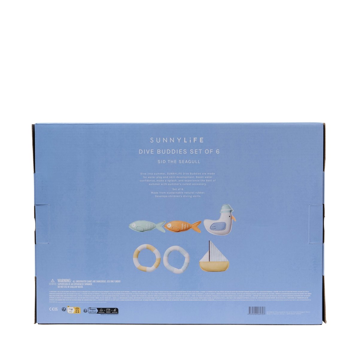 Dive Buddies 6 - Sammy the Seagull - SUNNYLiFE US