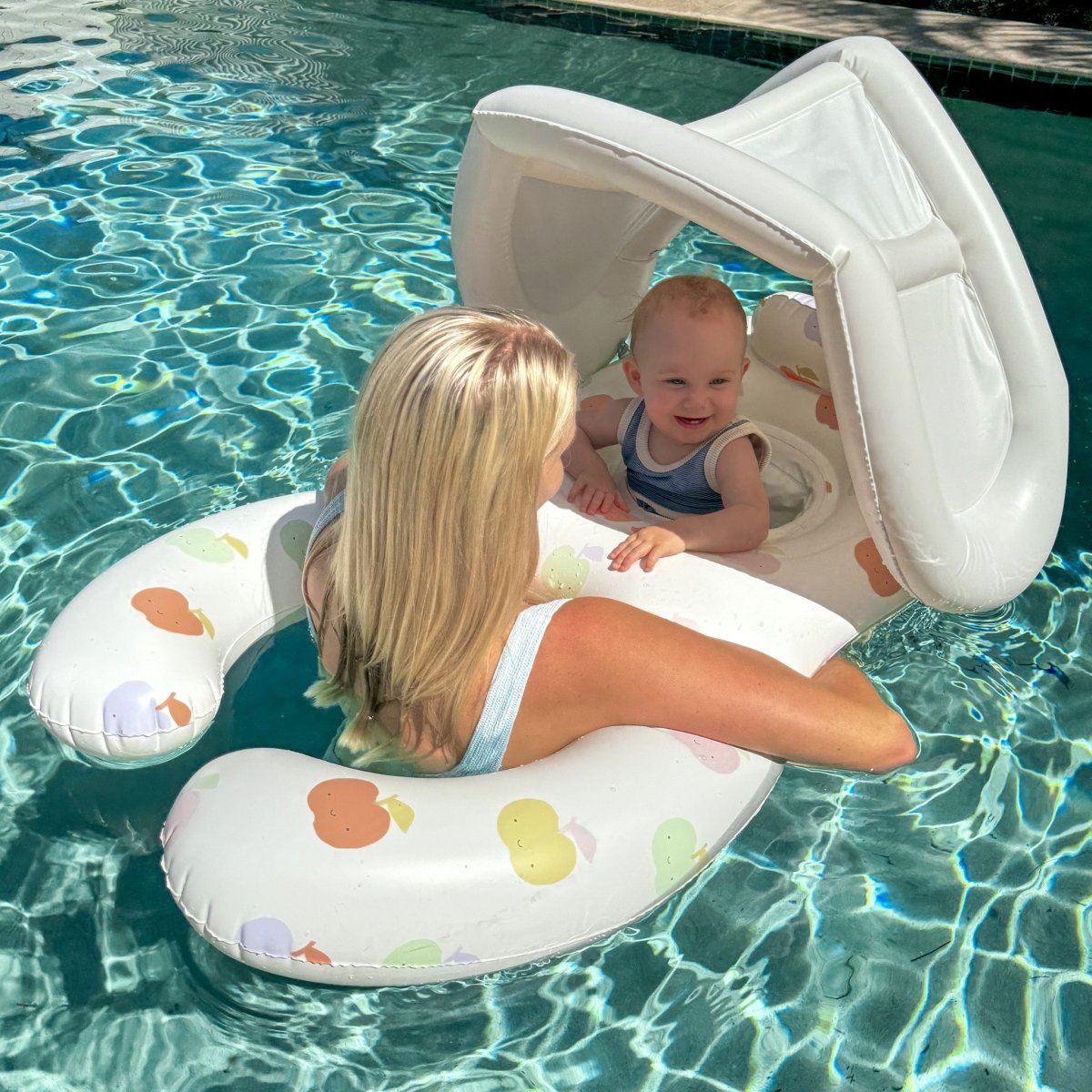Float Together Baby Seat - Apple Sorbet - SUNNYLiFE US
