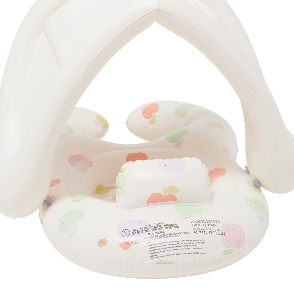 Float Together Baby Seat - Apple Sorbet - SUNNYLiFE US