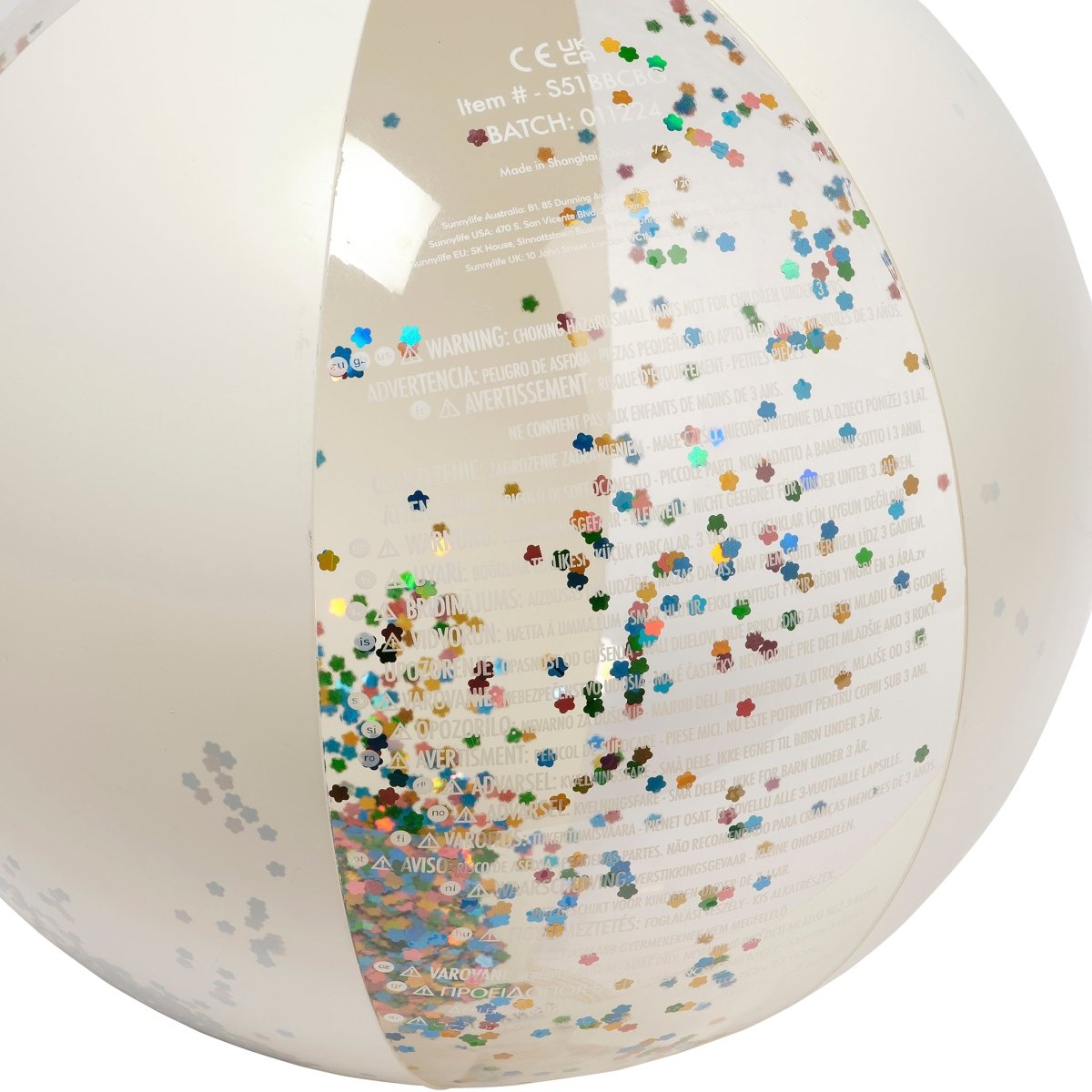 Inflatable Beach Ball - Cotton Candy - SUNNYLiFE US