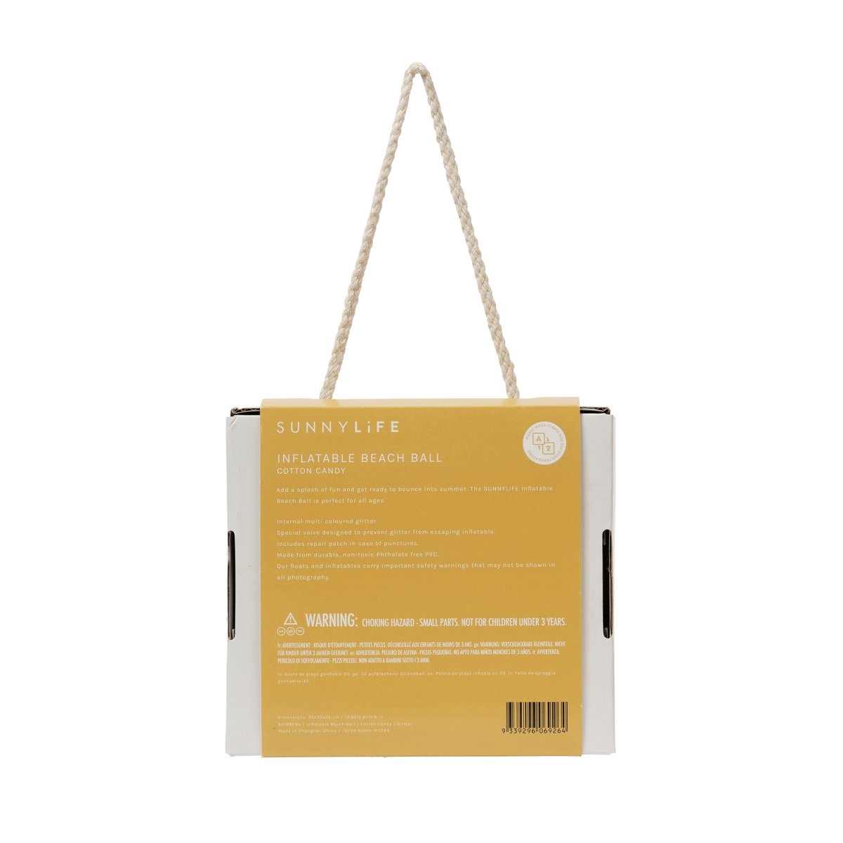 Inflatable Beach Ball - Cotton Candy - SUNNYLiFE US