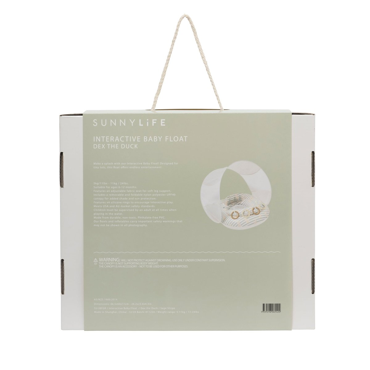 Interactive Baby Float - Dex the Duck - SUNNYLiFE US