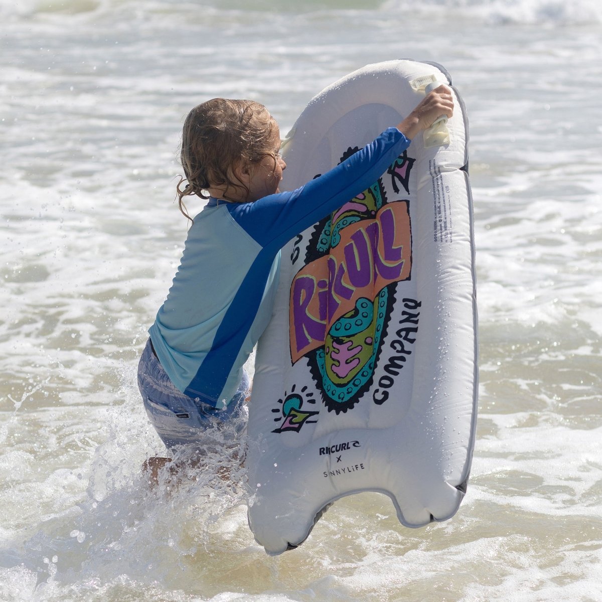Kids Surf Mat - Shield Surf Chalk - SUNNYLiFE US