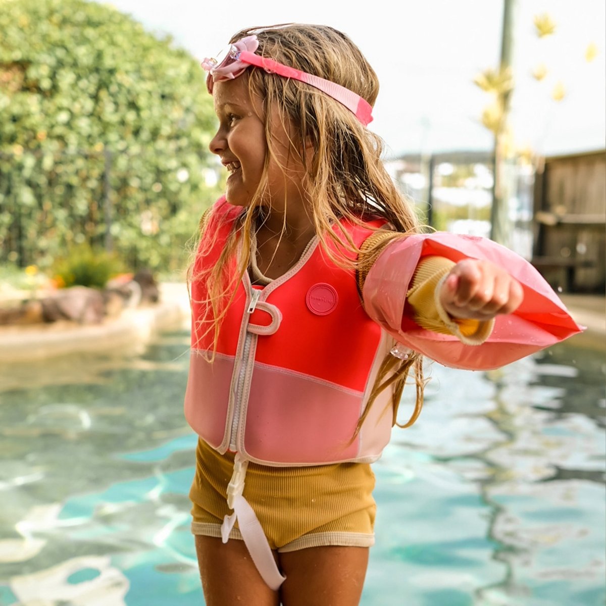 Kids Swim Vest 1 - 2 - Melody The Mermaid - SUNNYLiFE US