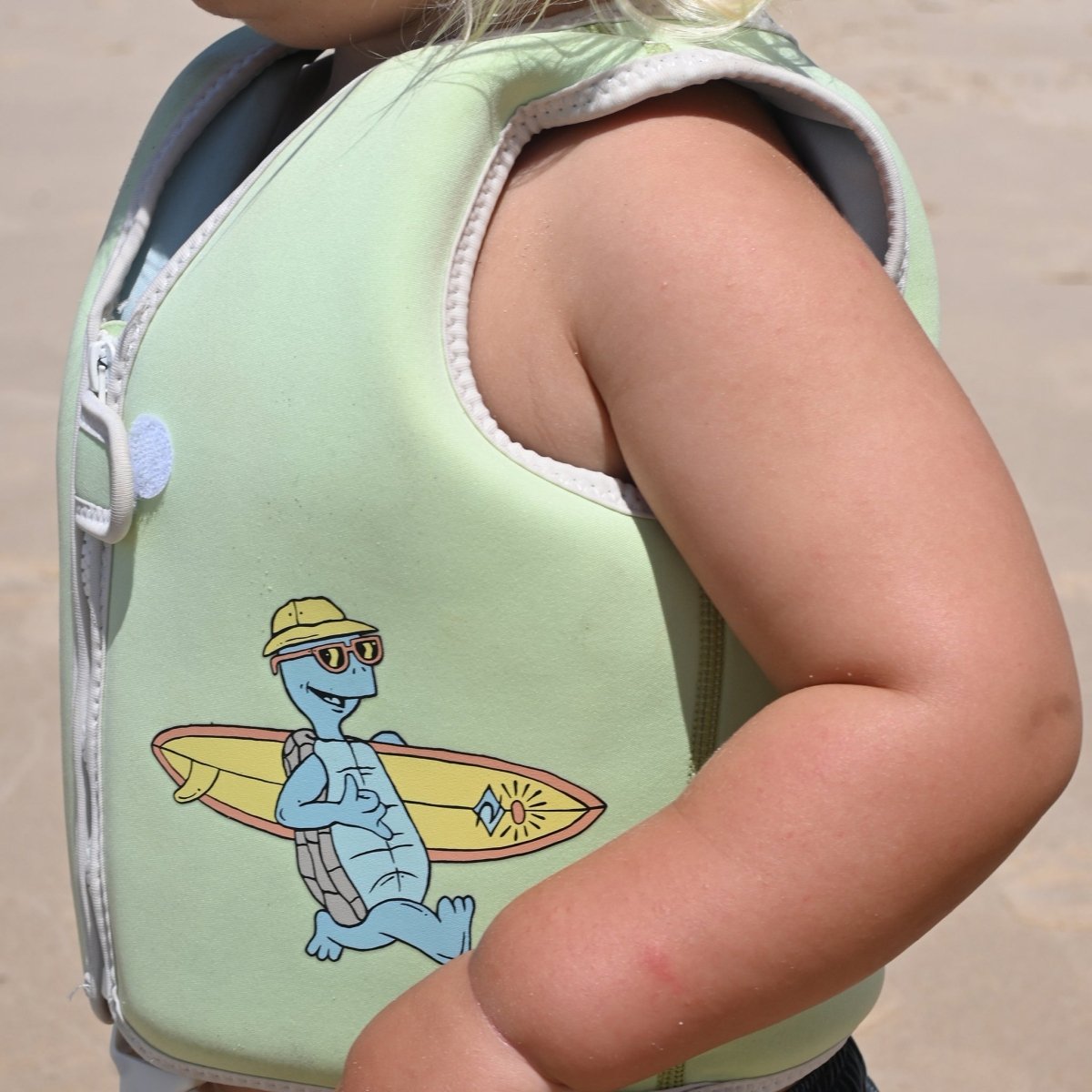 Kids Swim Vest 2 - 3 - Shred Turtle - SUNNYLiFE US