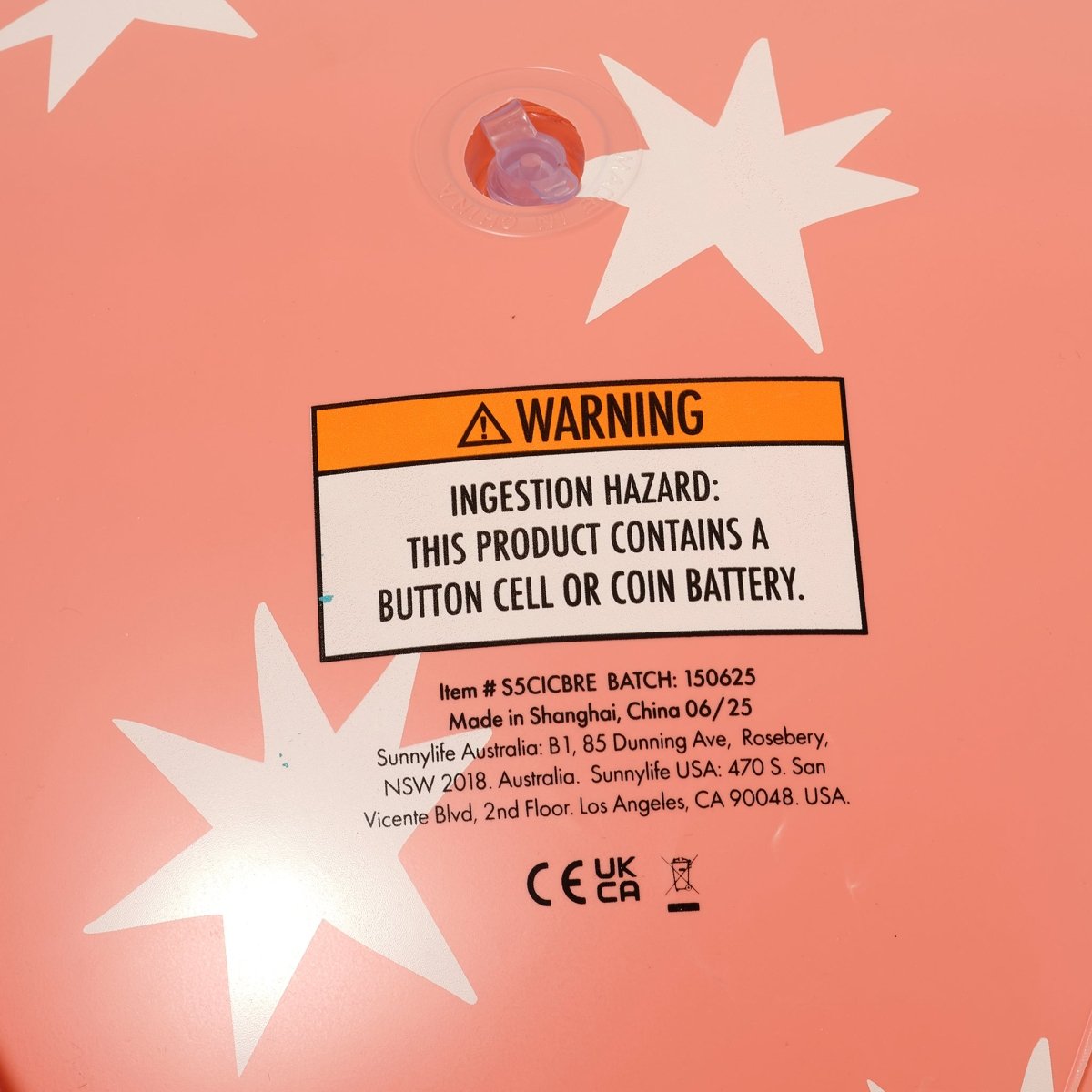 Light Up Christmas Baubles Red Set of 3 - SUNNYLiFE US