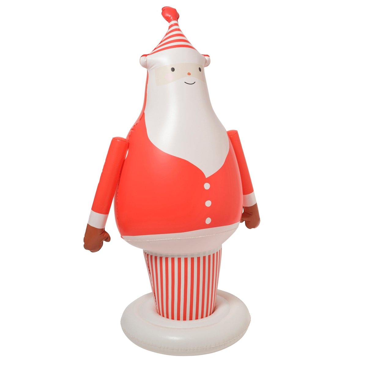 Light Up Inflatable Christmas Standing Santa Character - SUNNYLiFE US