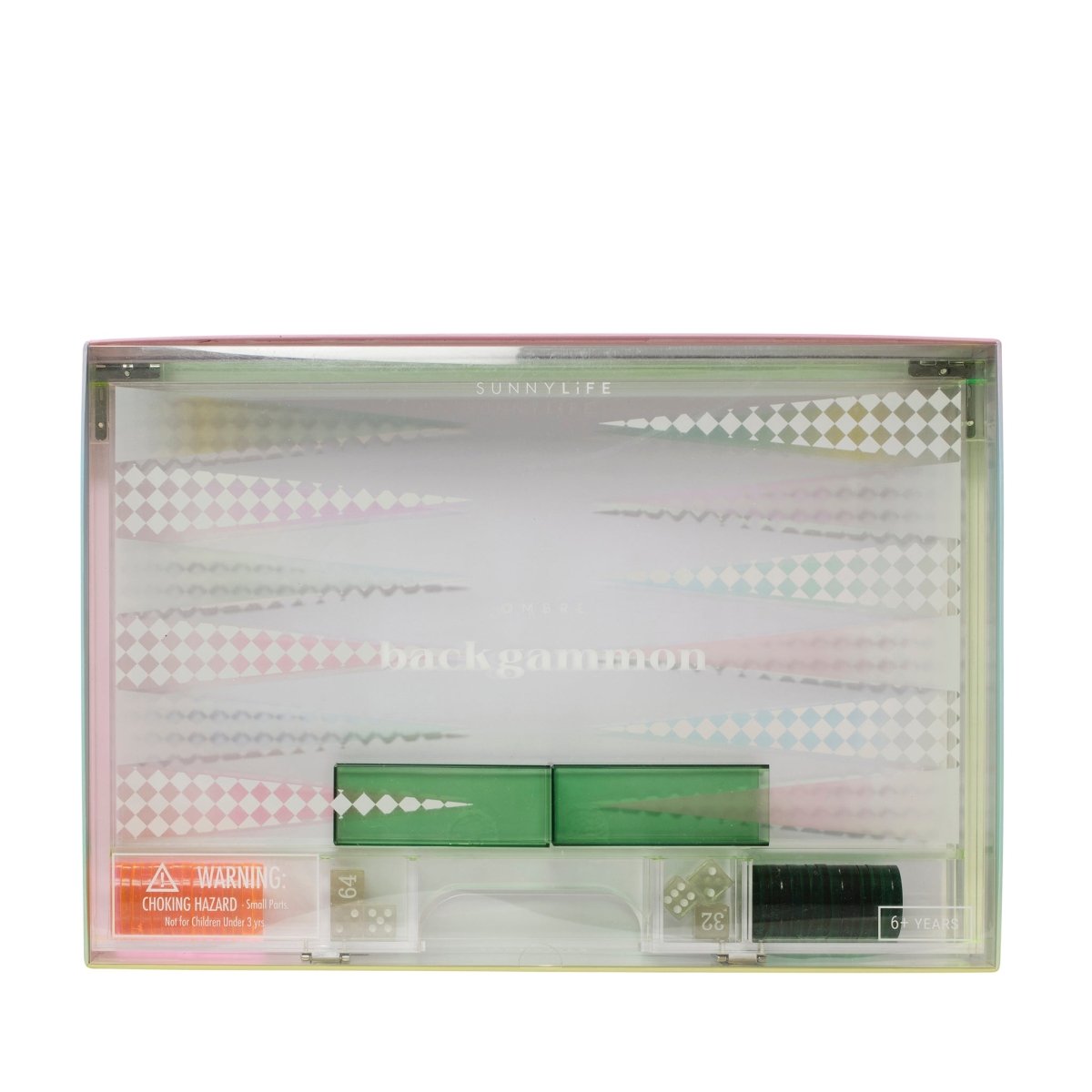 Lucite Backgammon - Ombre - SUNNYLiFE US