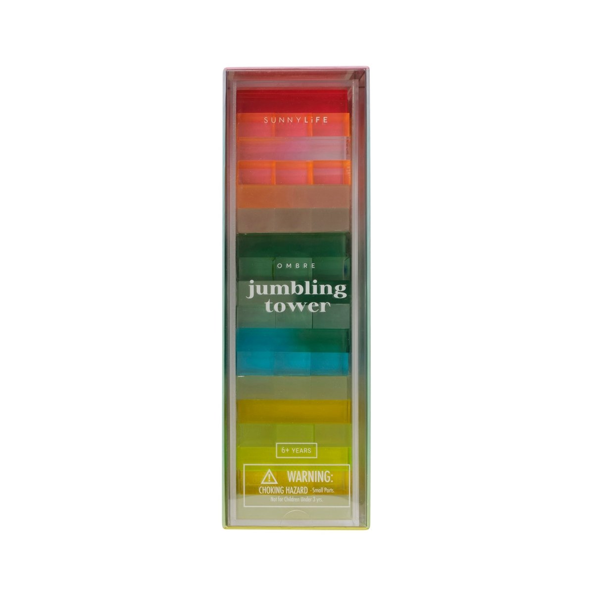 Lucite Jumbling Tower - Ombre - SUNNYLiFE US