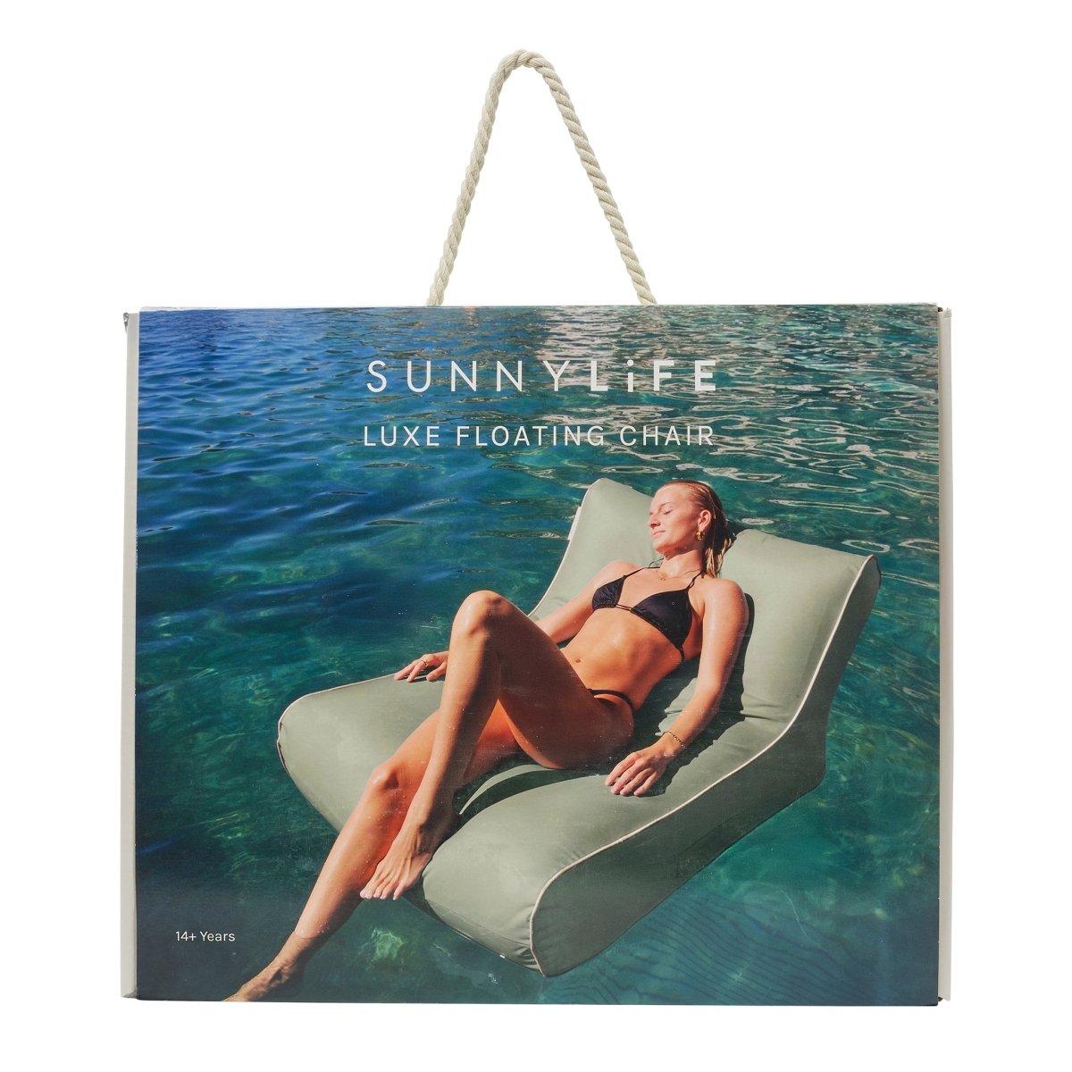 Luxe Floating Chair - Sea Sage - SUNNYLiFE US