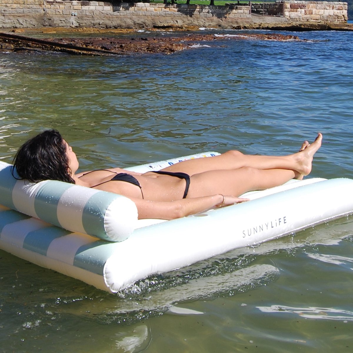 Luxe Lilo - Green - SUNNYLiFE US