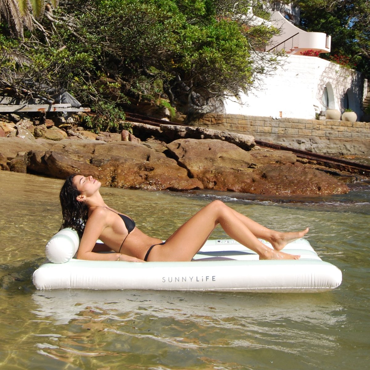 Luxe Lilo - Green - SUNNYLiFE US