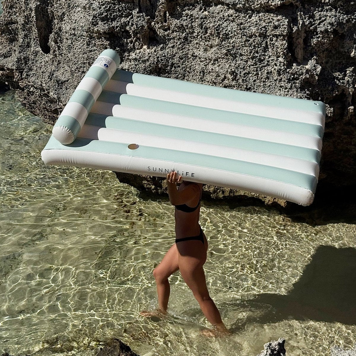 Luxe Lilo - Green - SUNNYLiFE US