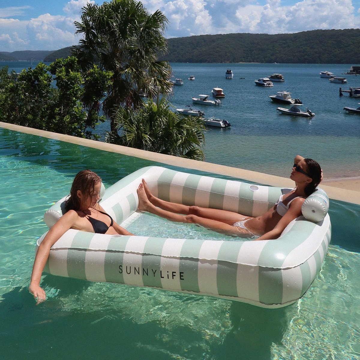 Luxe Twin Hammock Float - The Vacay - SUNNYLiFE US