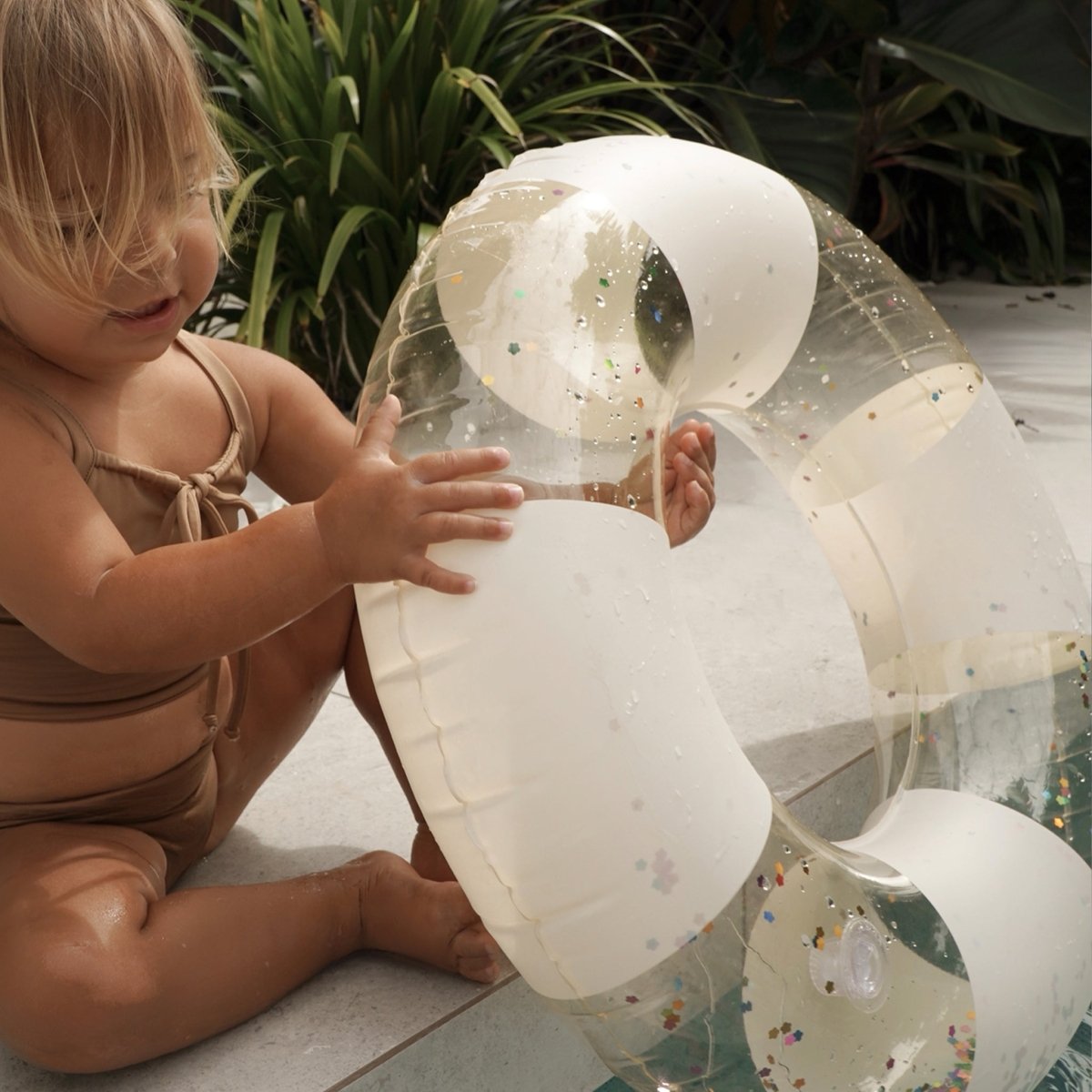 Mini Tube Pool Ring - Cotton Candy - SUNNYLiFE US