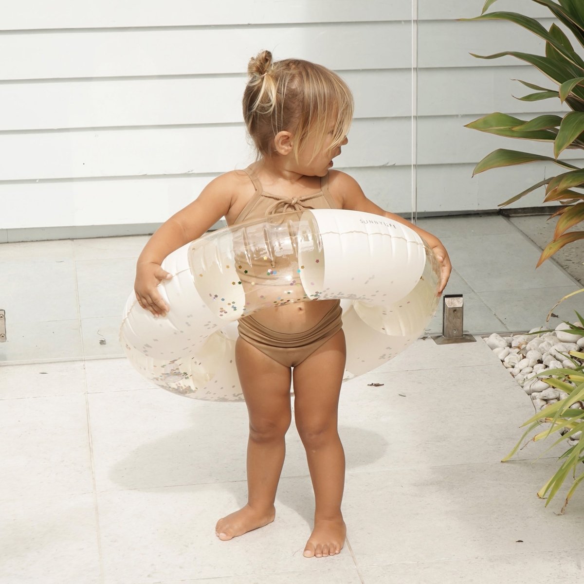 Mini Tube Pool Ring - Cotton Candy - SUNNYLiFE US