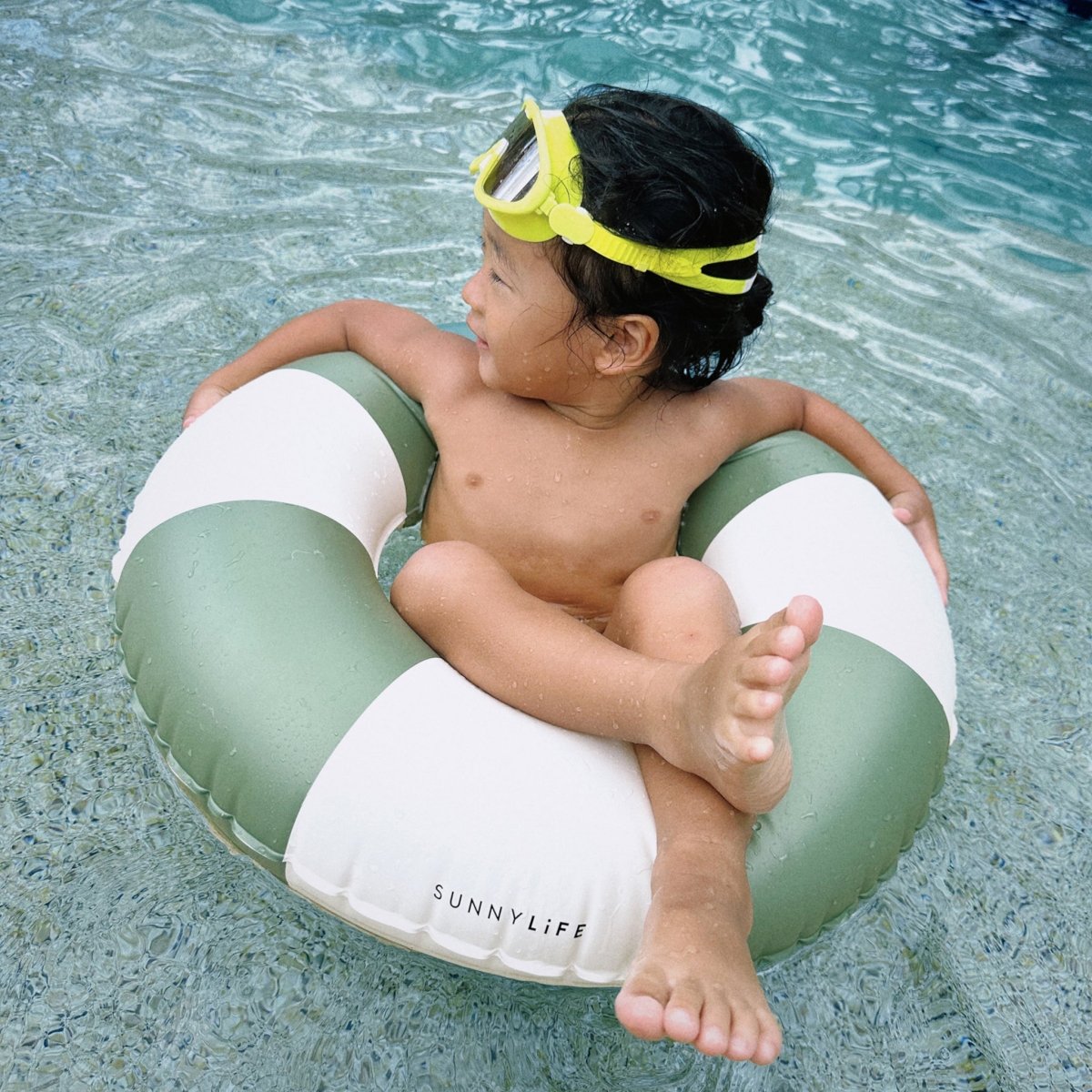Mini Tube Pool Ring - Olive - SUNNYLiFE US