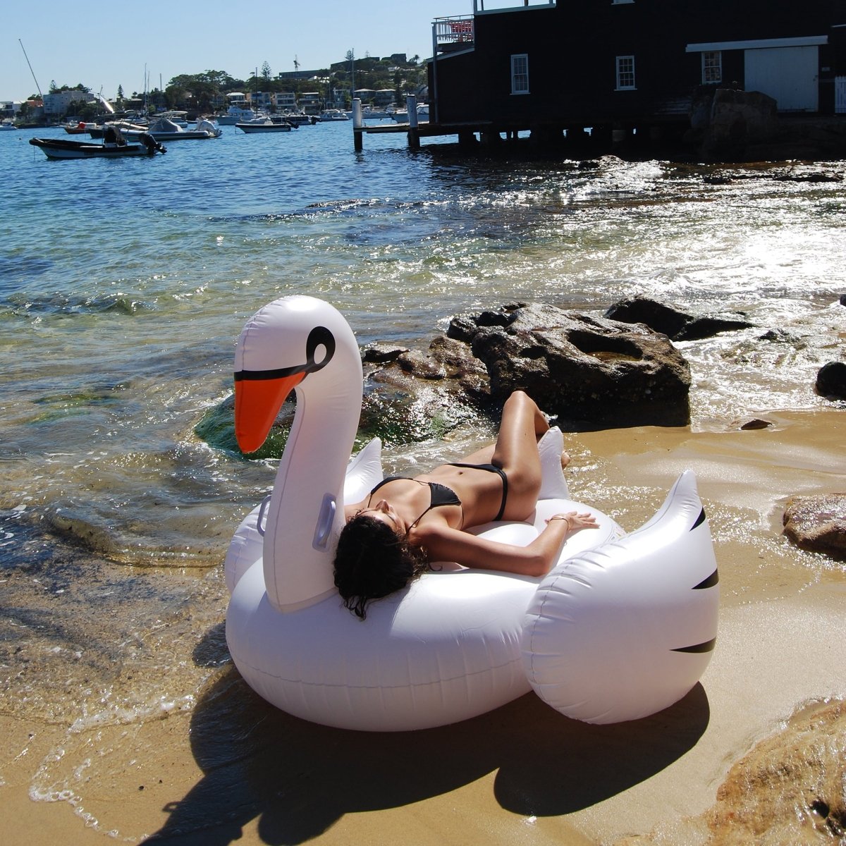 Original Luxe Ride - On Float Swan - SUNNYLiFE US
