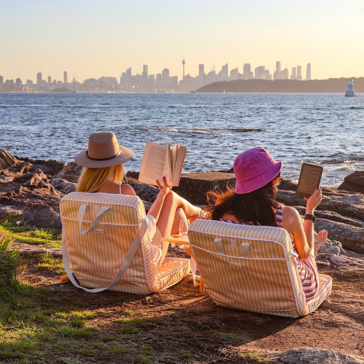 Take Anywhere Folding Chair - Butternut - SUNNYLiFE US