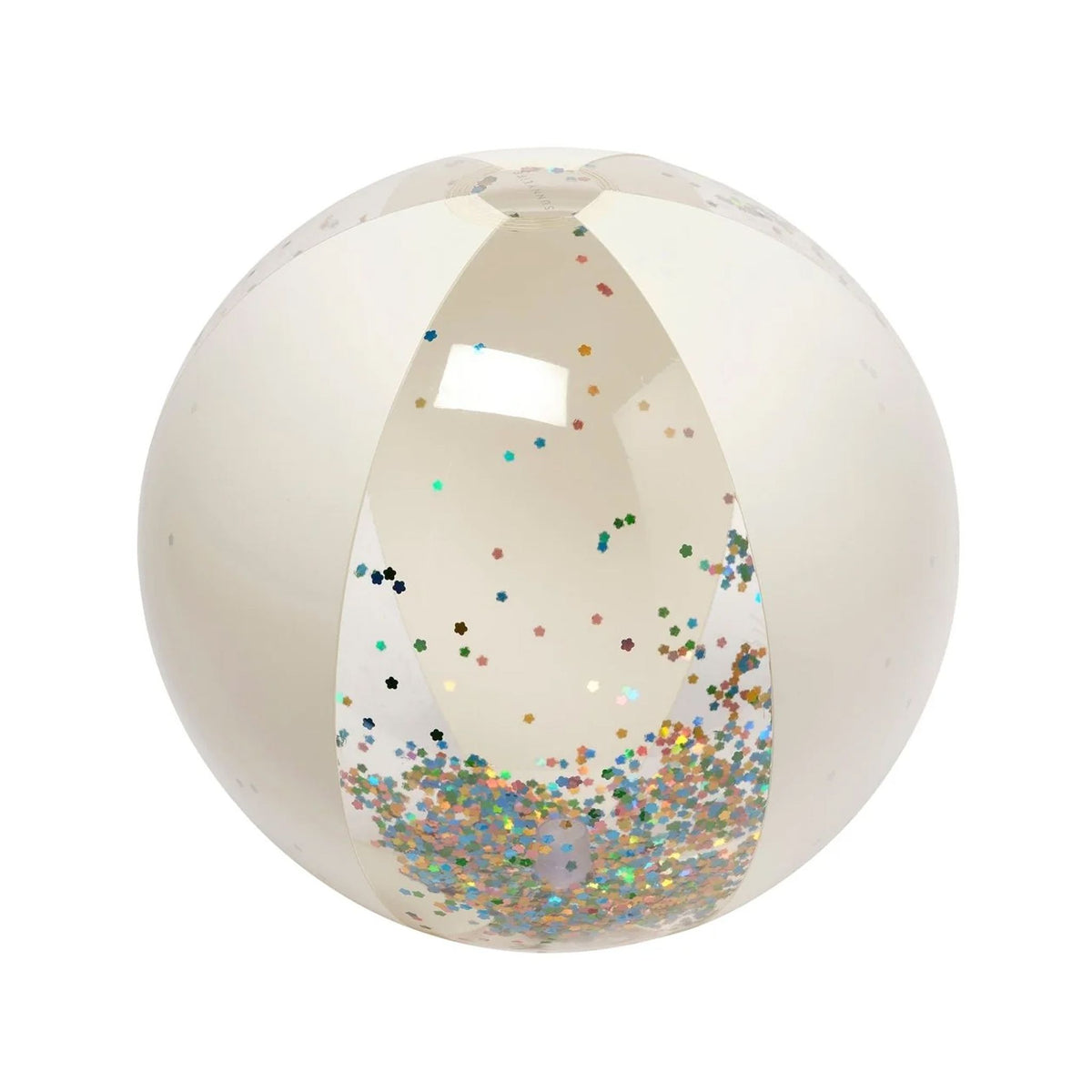 Inflatable Beach Ball | Cotton Candy Glitter